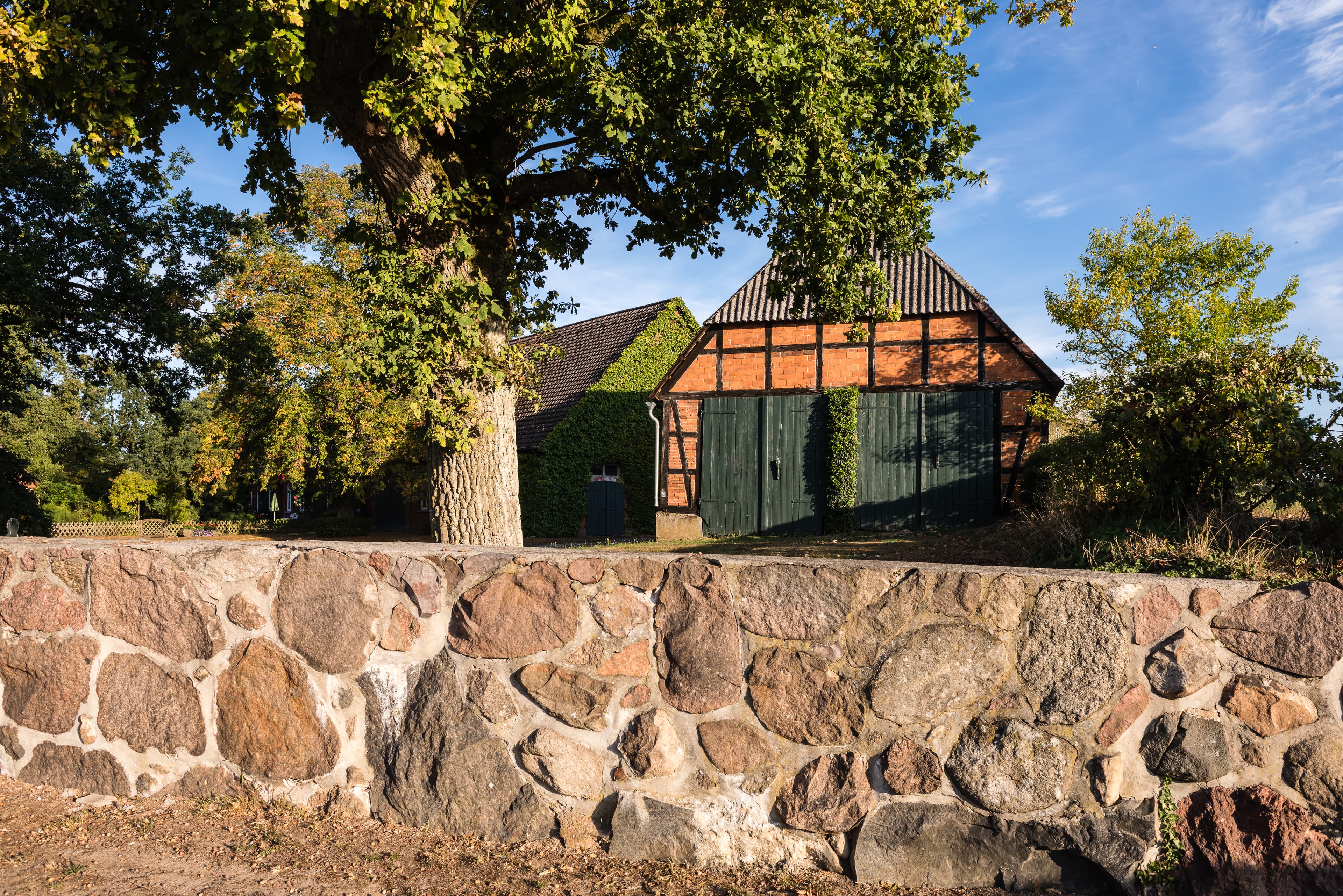 In Bienenbüttel steht dieses historische Fachwerkhaus