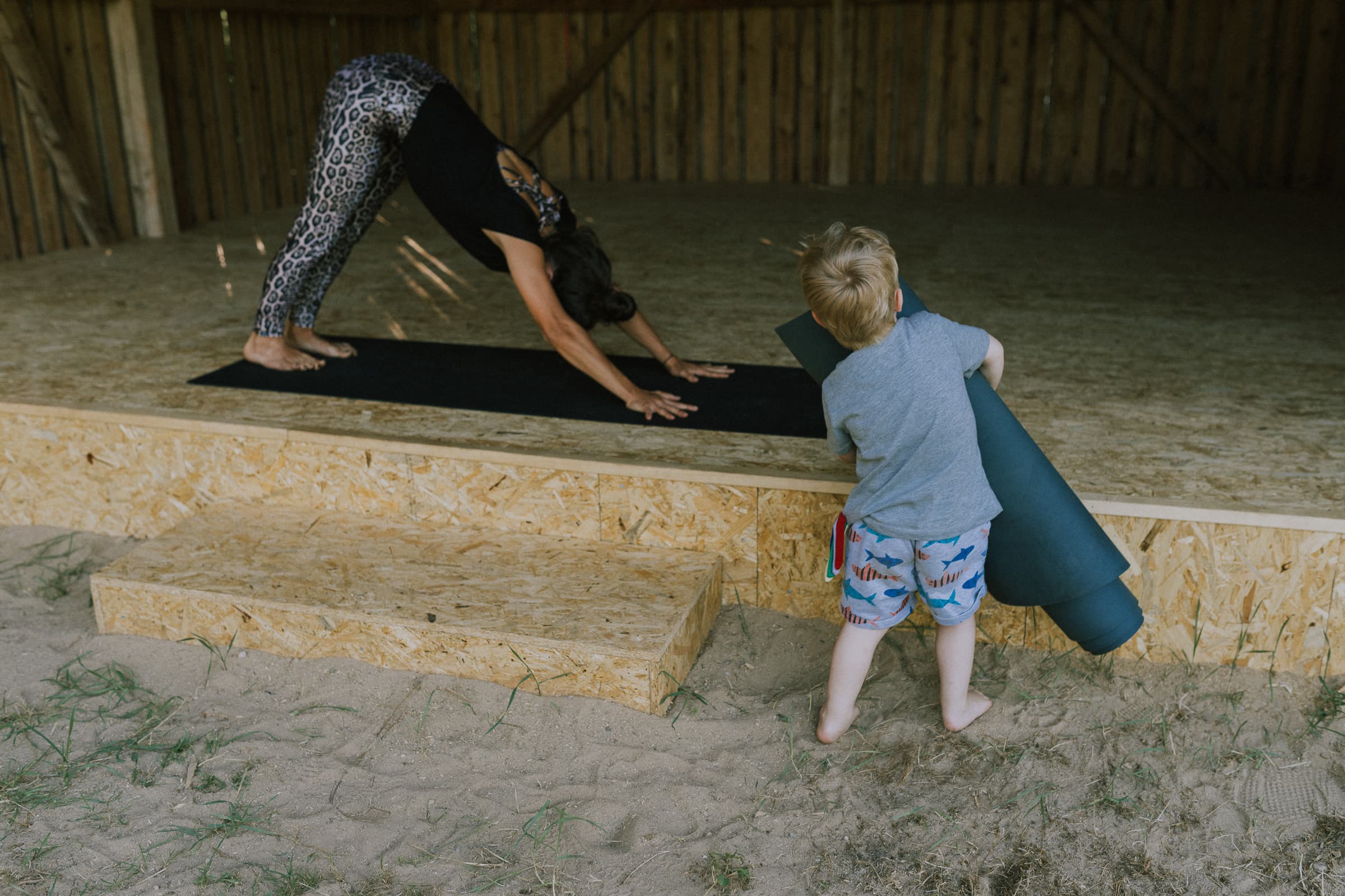 WILDWOOD Shelter für selbstständiges Yoga