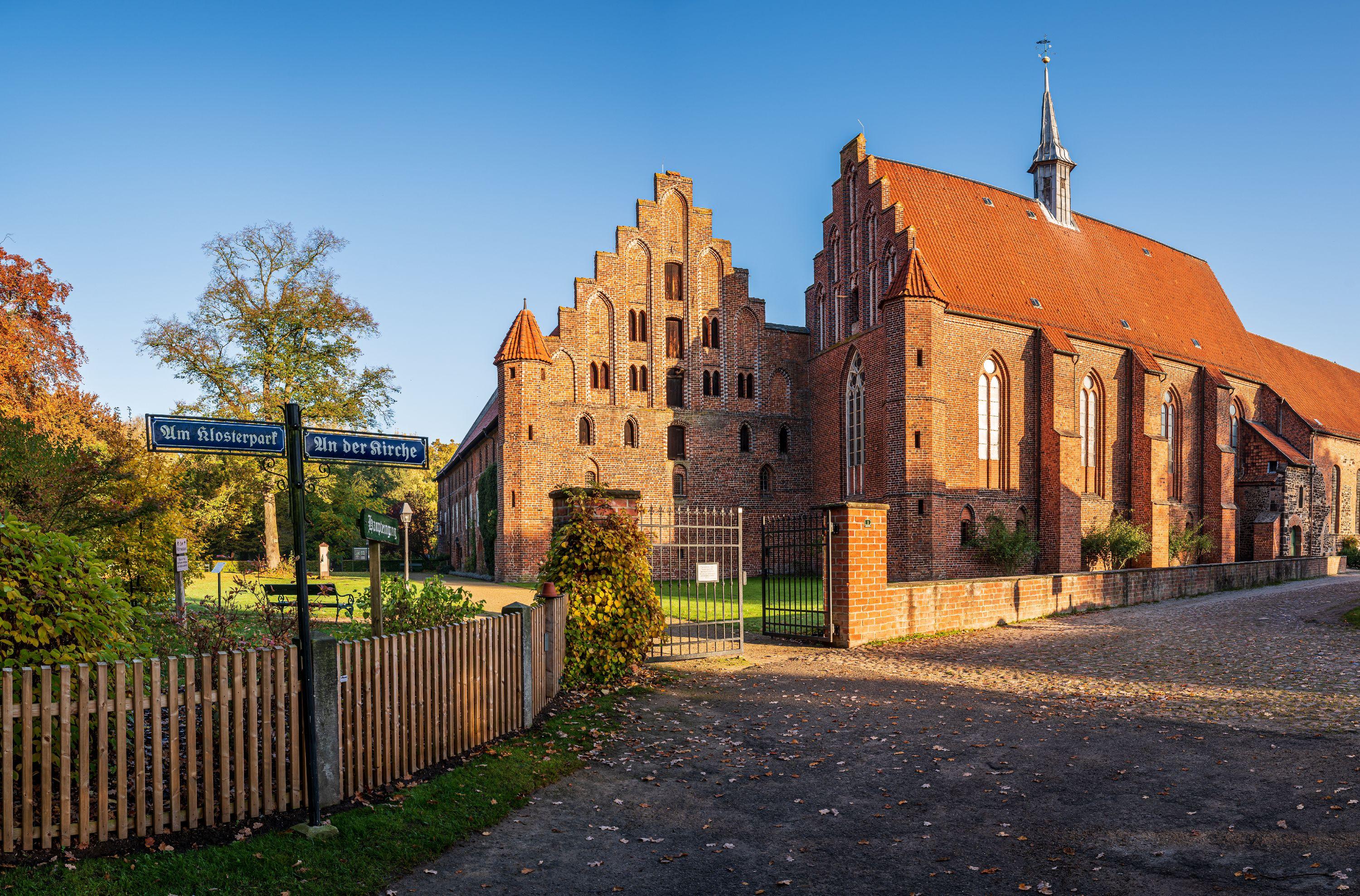 Blick auf das Kloster Wienhausen