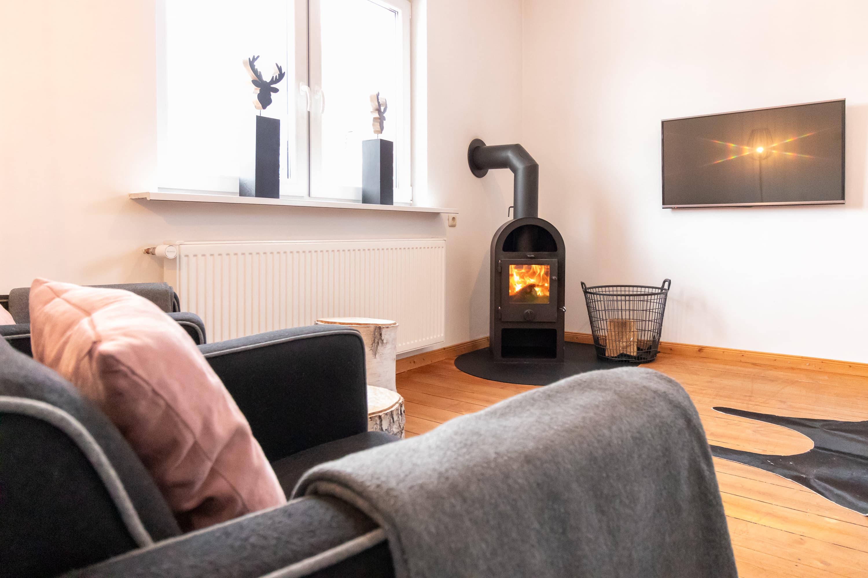 Ferienhäuser mit Kamin in der Lüneburger Heide
