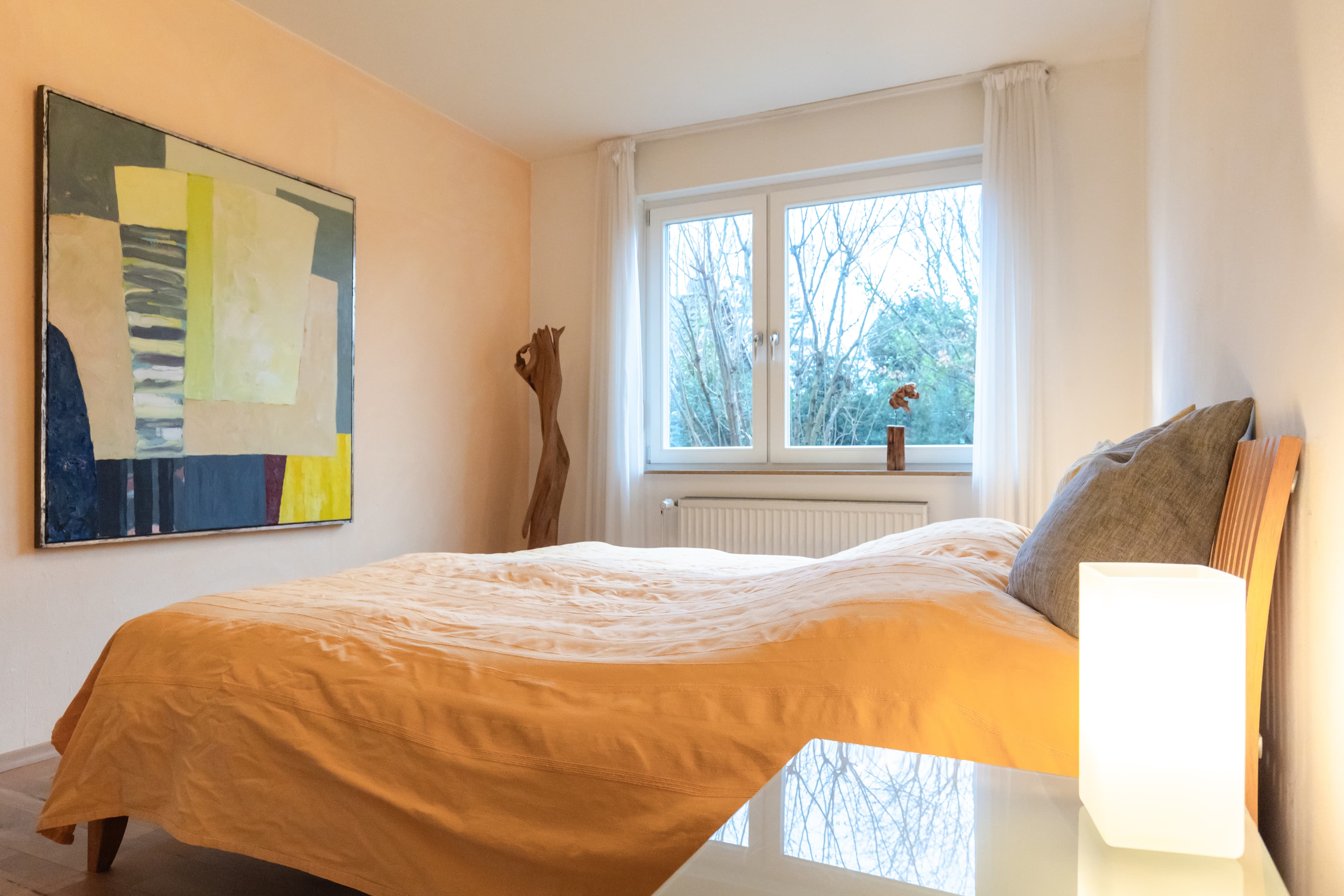 Schlafzimmer Ferienwohnung Weihe Urlaub online buchen