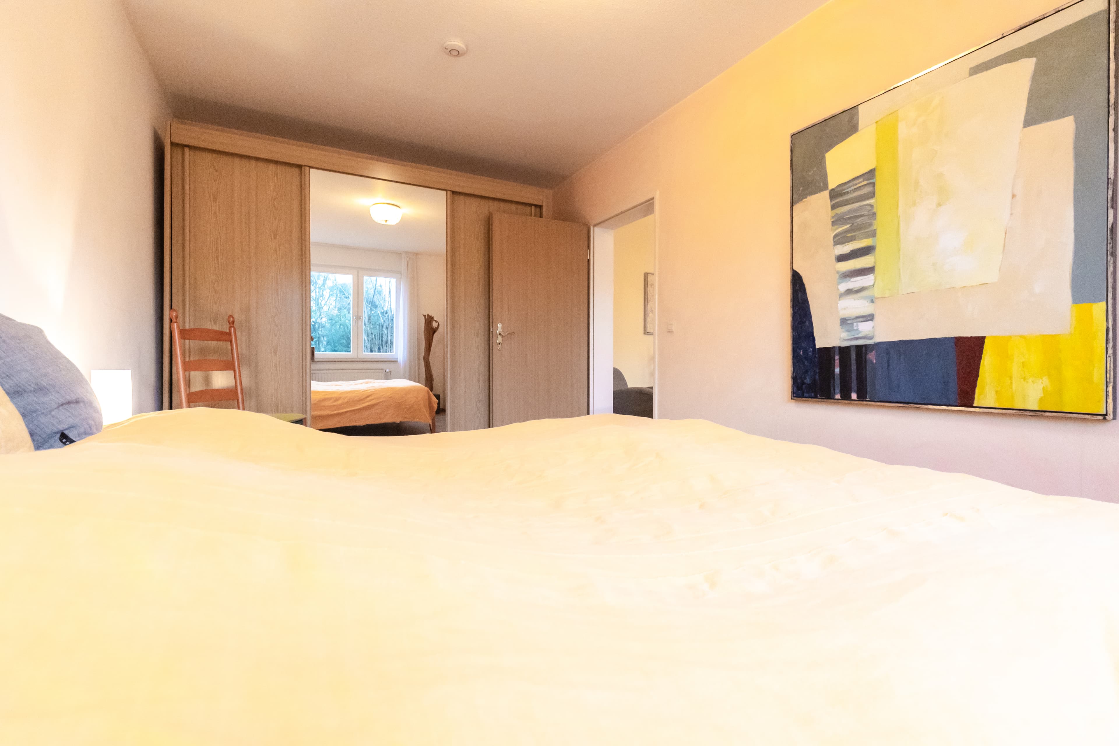 Schlafzimmer Ferienwohnung Weihe Urlaub online buchen