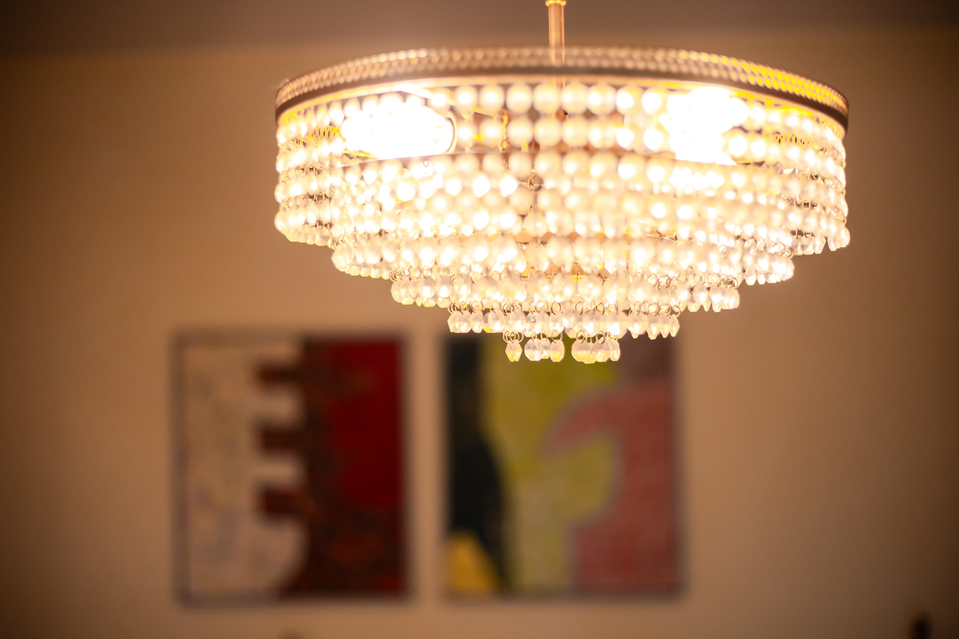 Deckenleuchte Ferienwohnung Weihe Detail