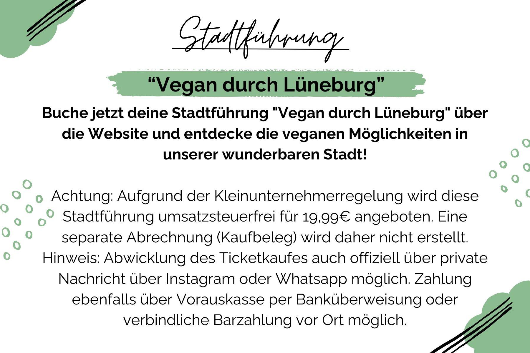 Stadtführung "Vegan durch Lüneburg"