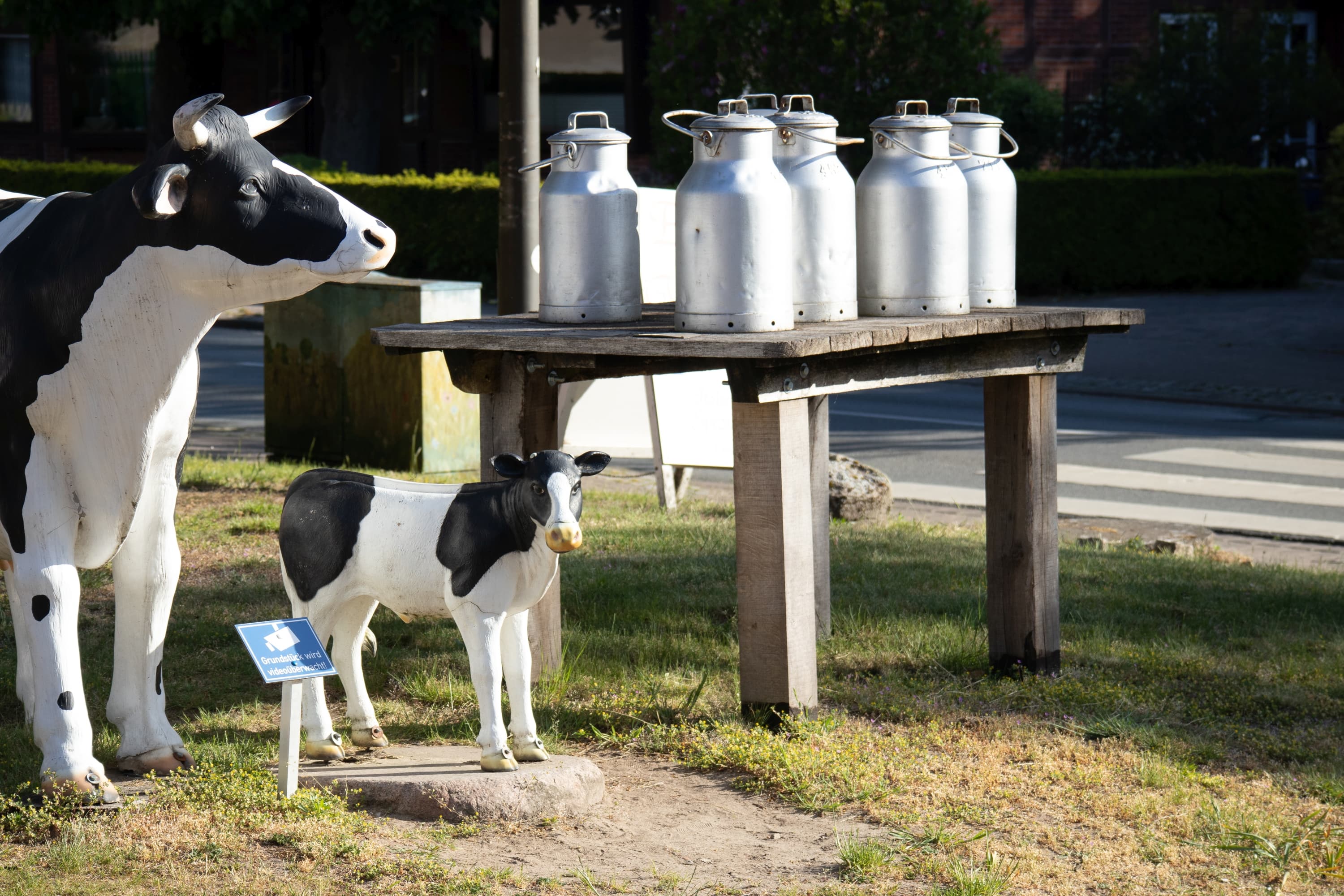 "Milch-Denkmal" in Hanstedt