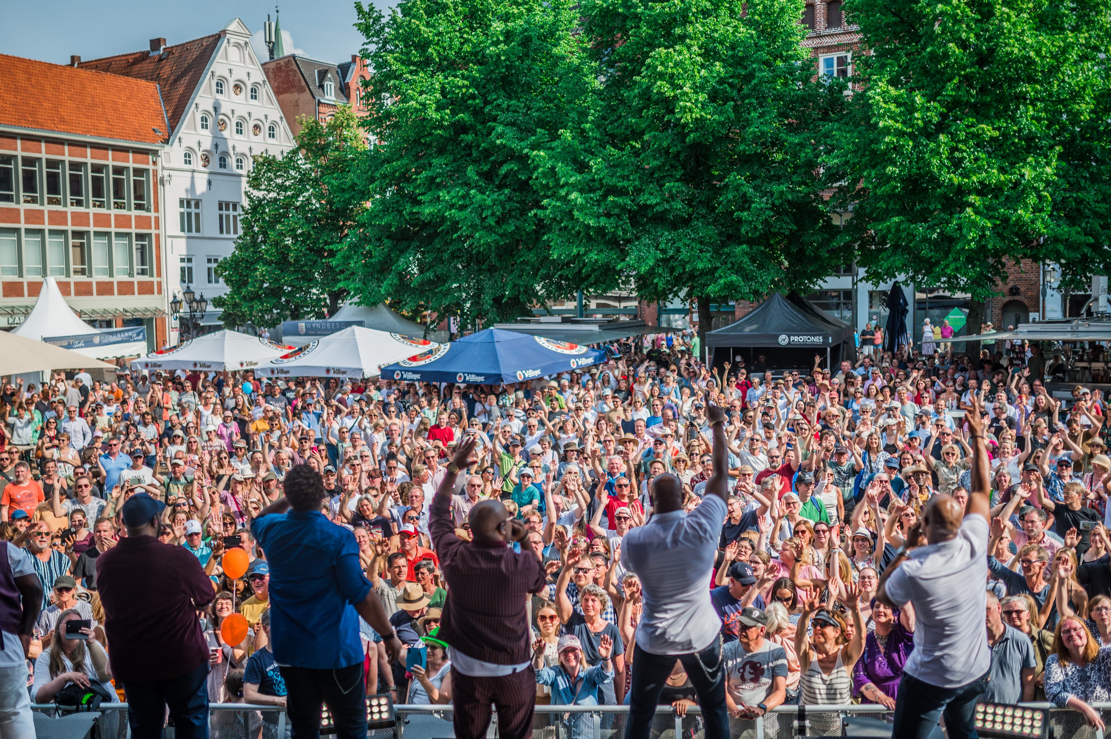 „Lüneburg feiert!" am Marktplatz