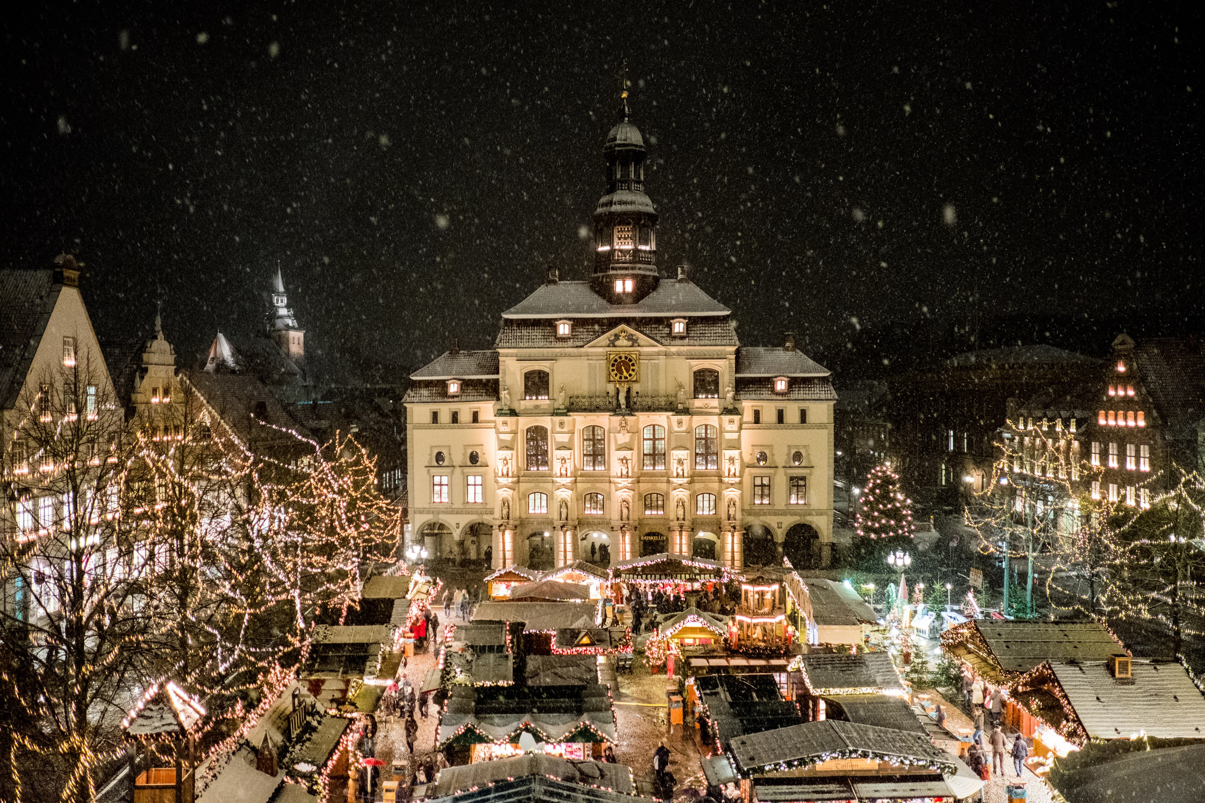 Weihnachtsstadt Lüneburg_Rathaus_©Lüneburg Marketing GmbH/Mathias Schneider