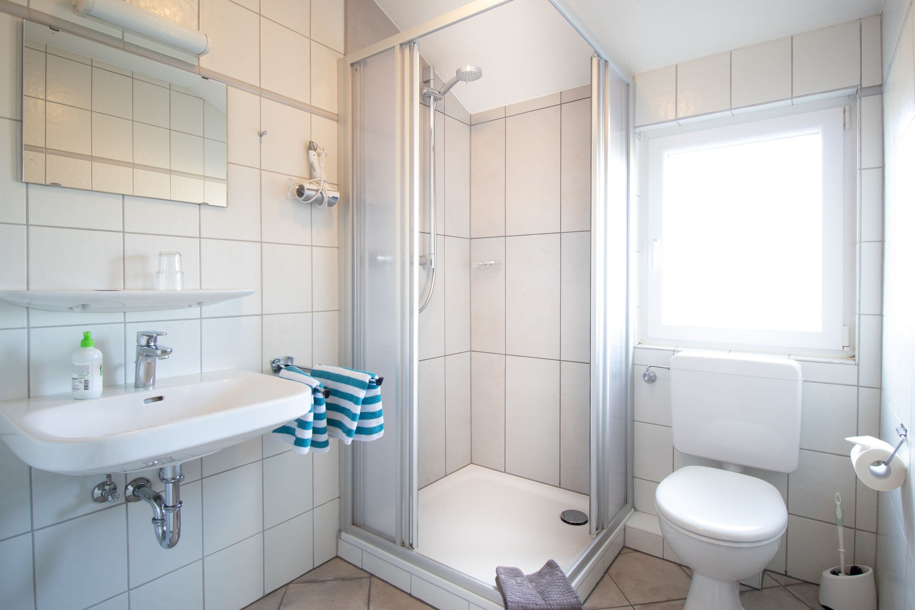 Badezimmer im 2er - Appartement