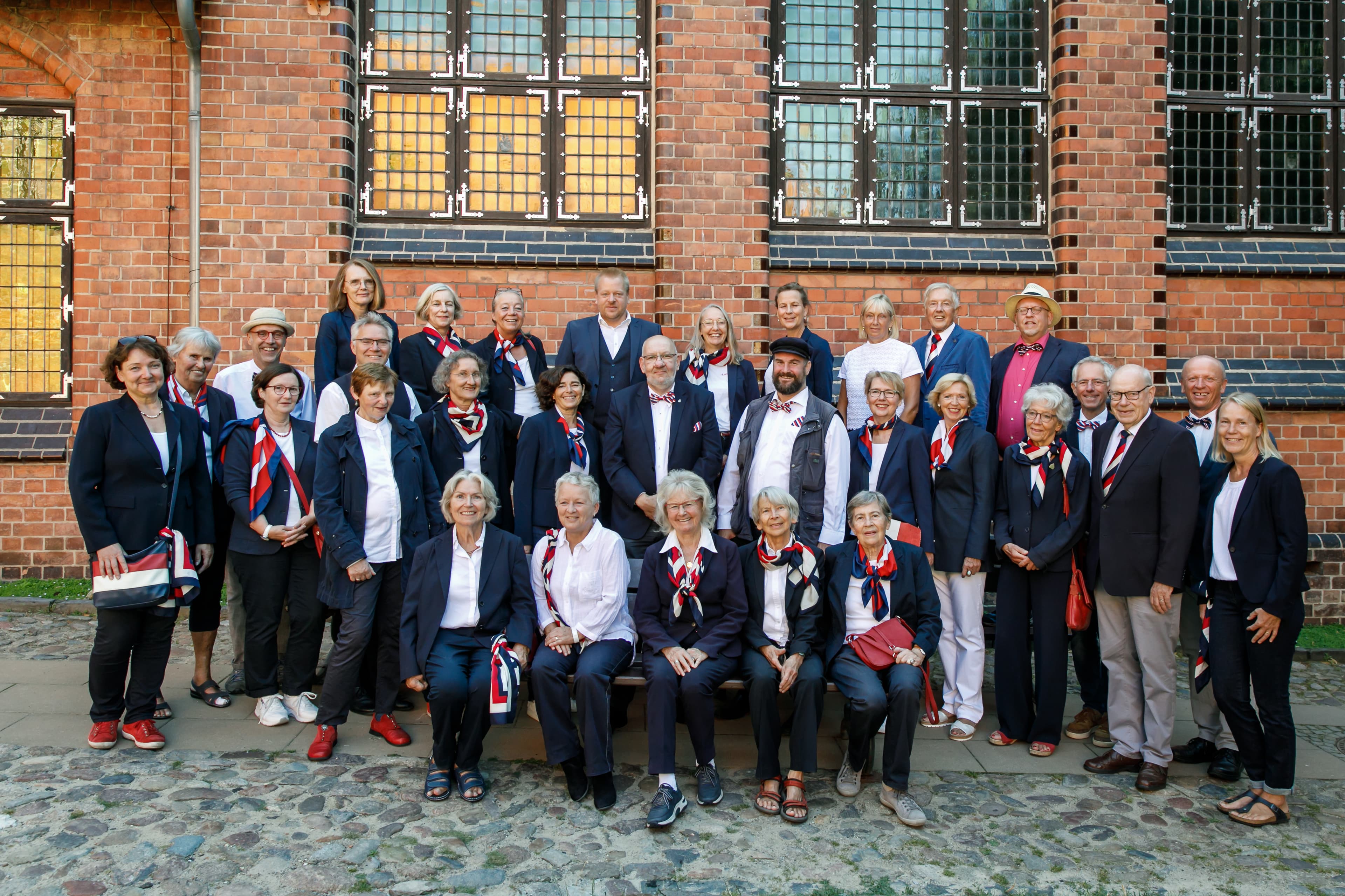 Gruppenbild des Vereins Lüneburger Stadtführer e.V.