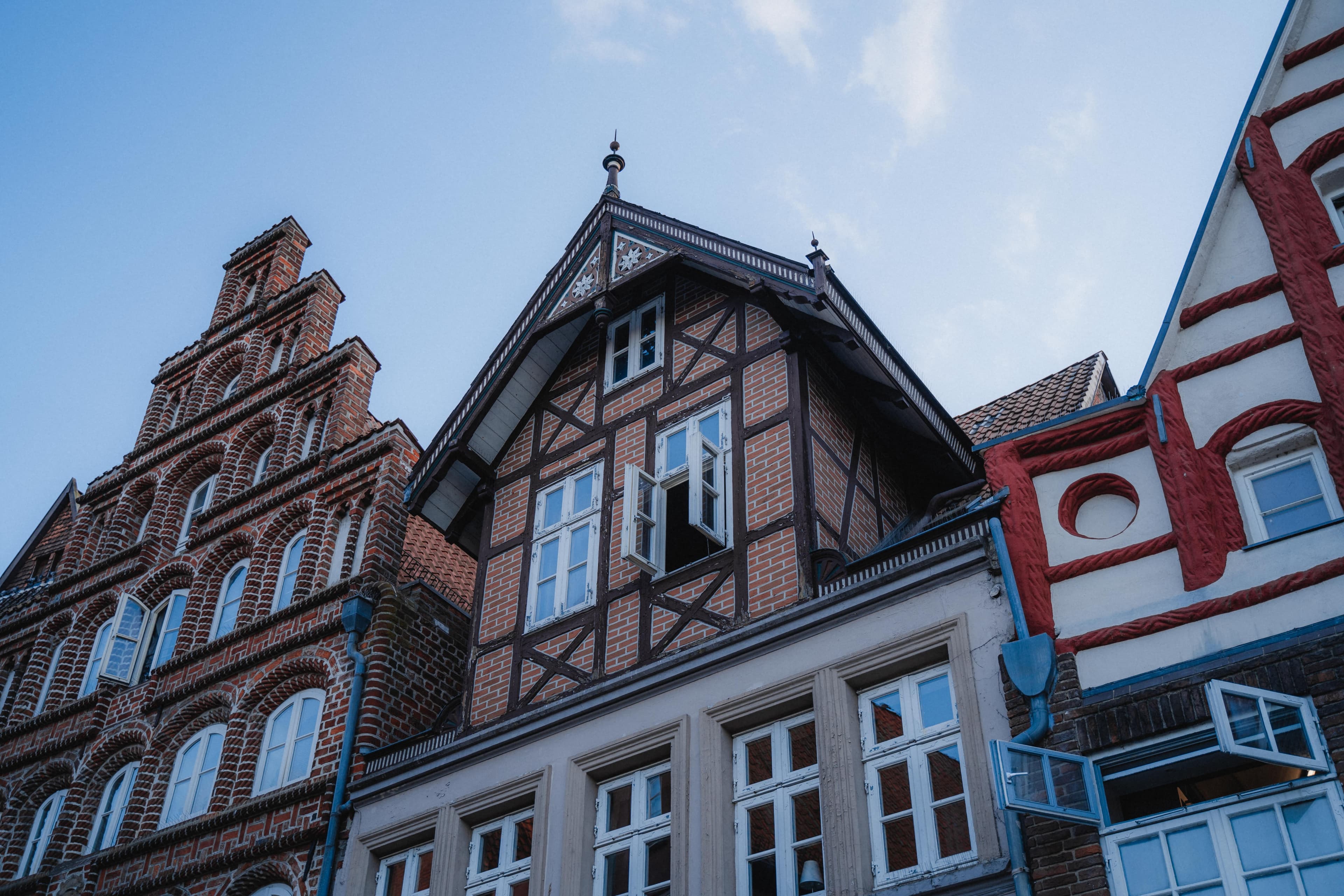 Giebelhaus am Lüneburger Stintmarkt