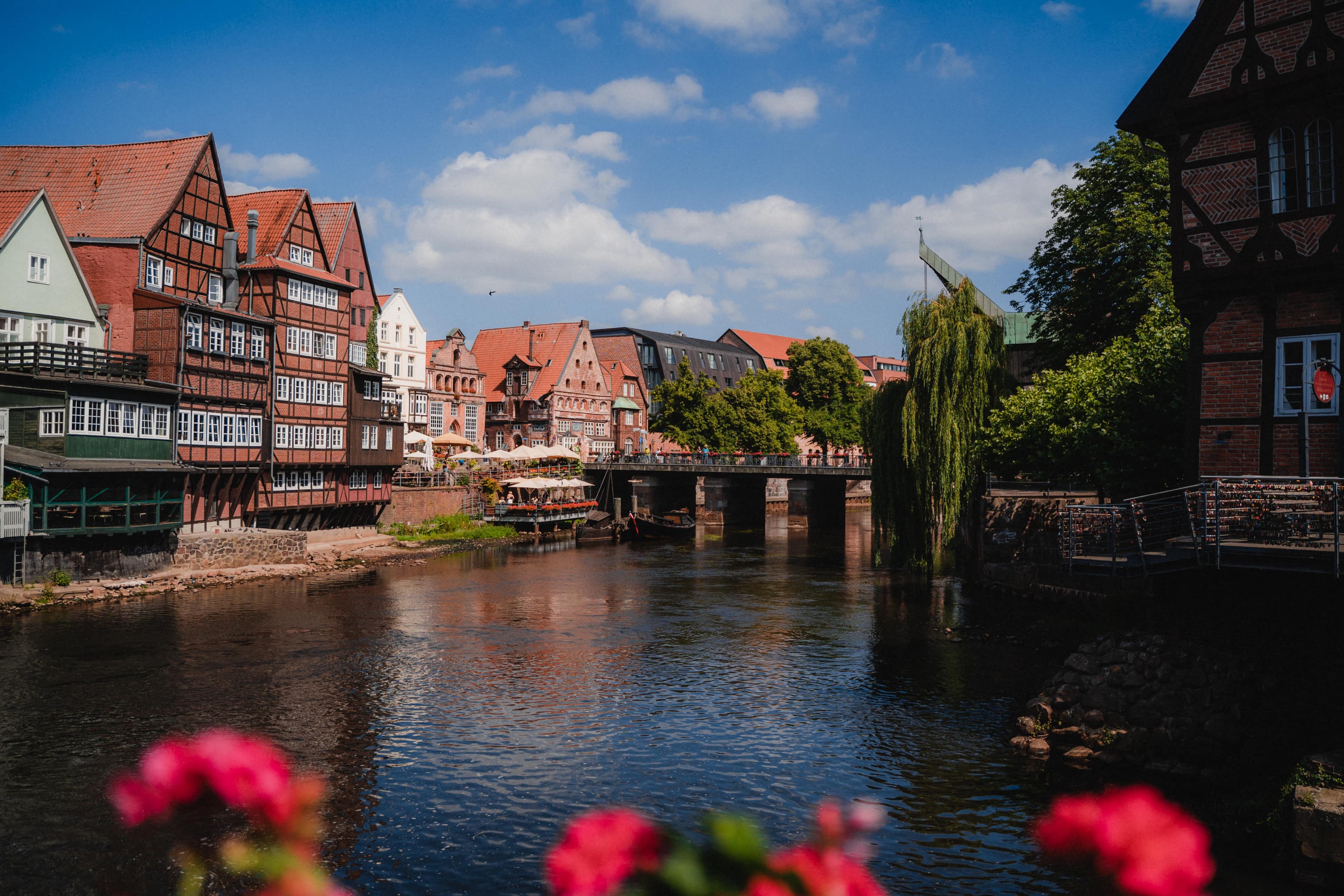 Blick auf den&nbsp;Lüneburger Stintmarkt