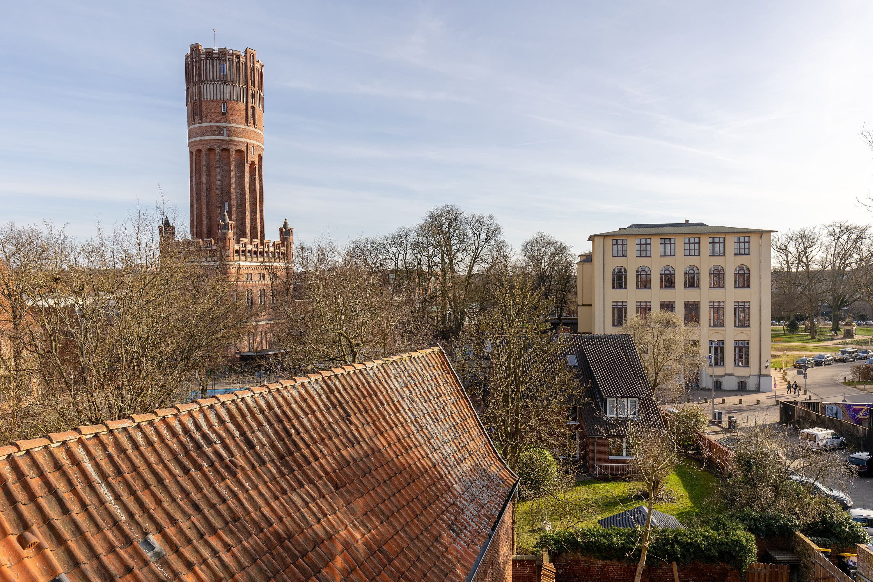 Stadthaus Hotel Lüneburg Zimmerausblick 