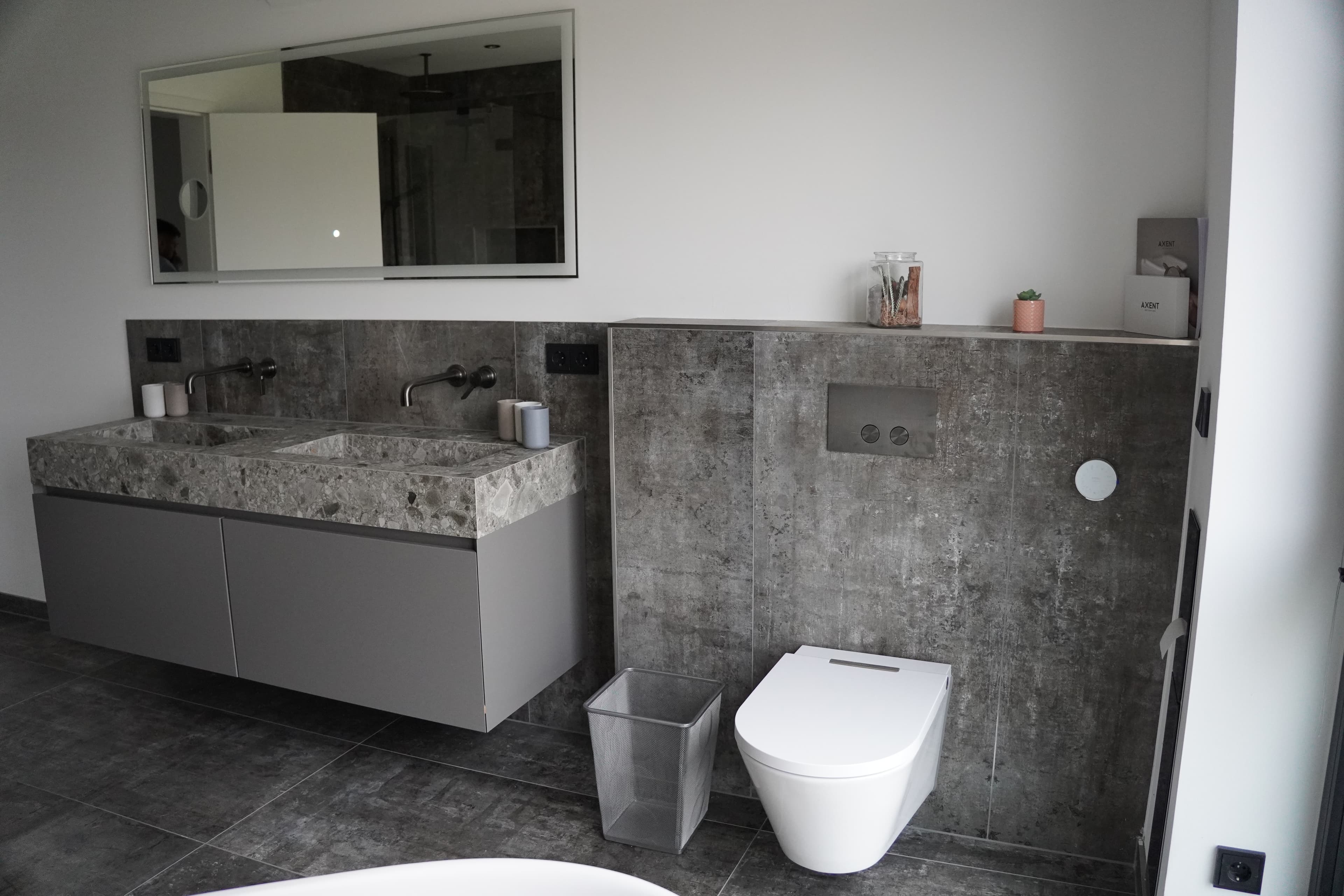 Badezimmer OG Luxus Ferienhaus Westergellersen