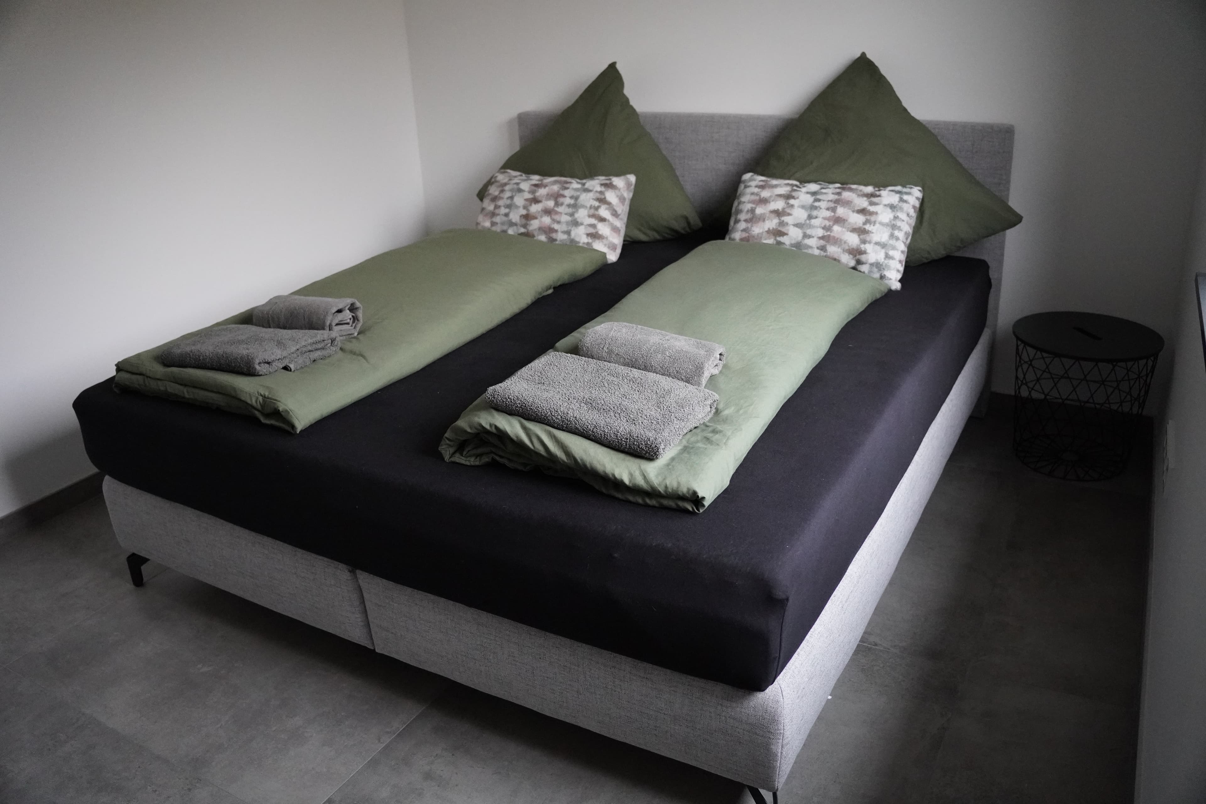 Schlafzimmer Nr.5 Luxus Ferienhaus Westergellersen