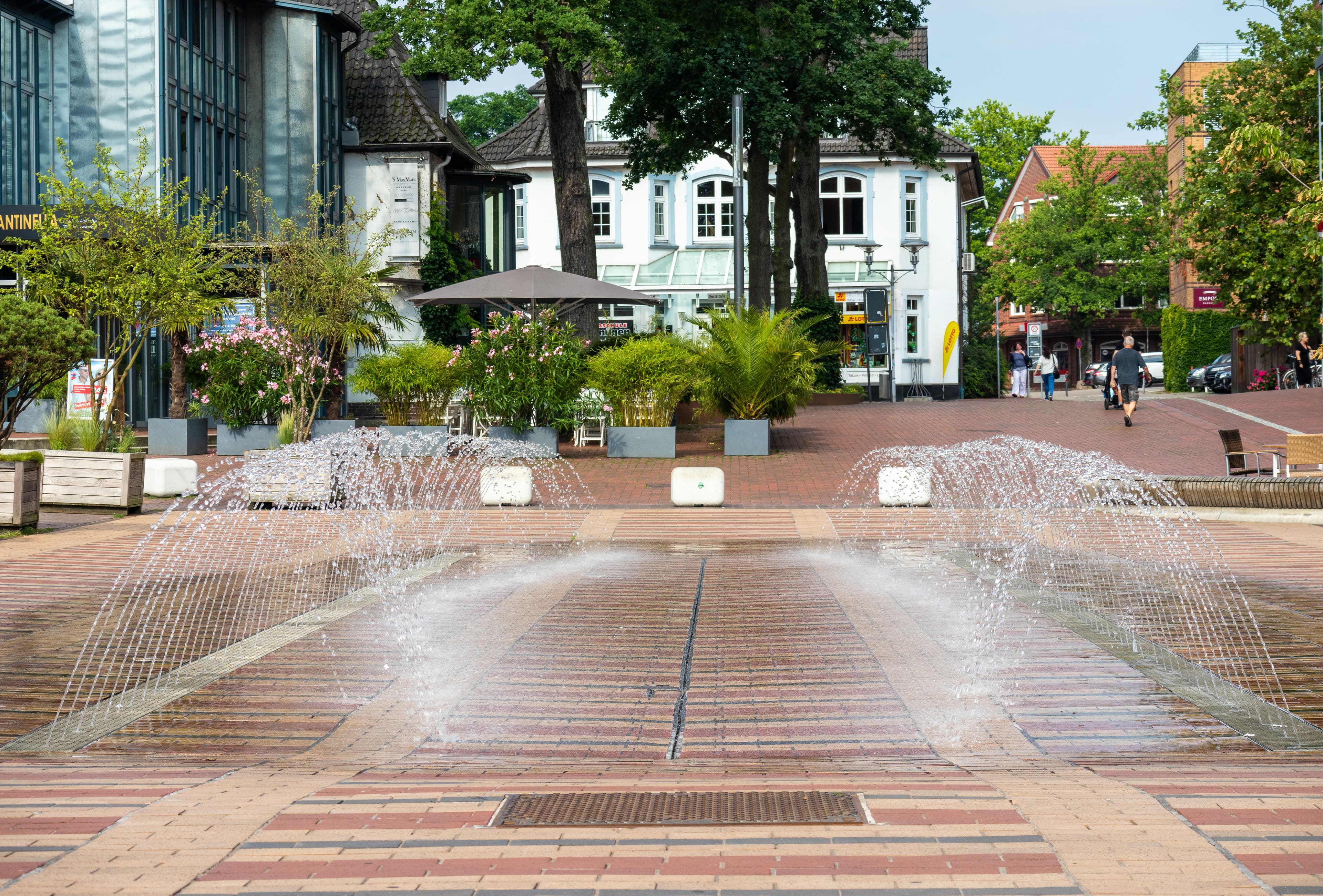 Attraktionen und Wasserspiel in Buchholz in der Nordheide
