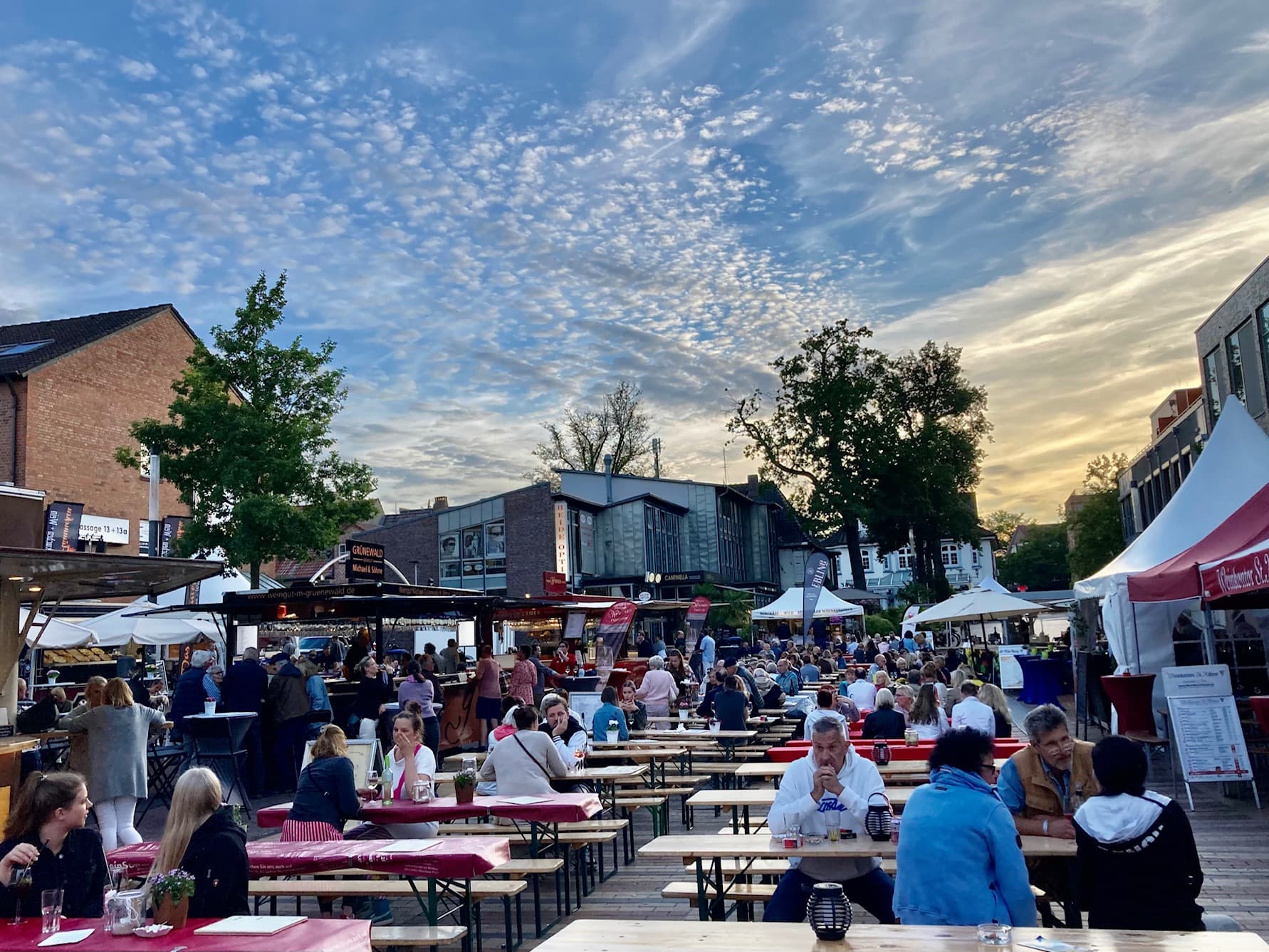 Das Winzerfest in Buchholz in der Nordheide