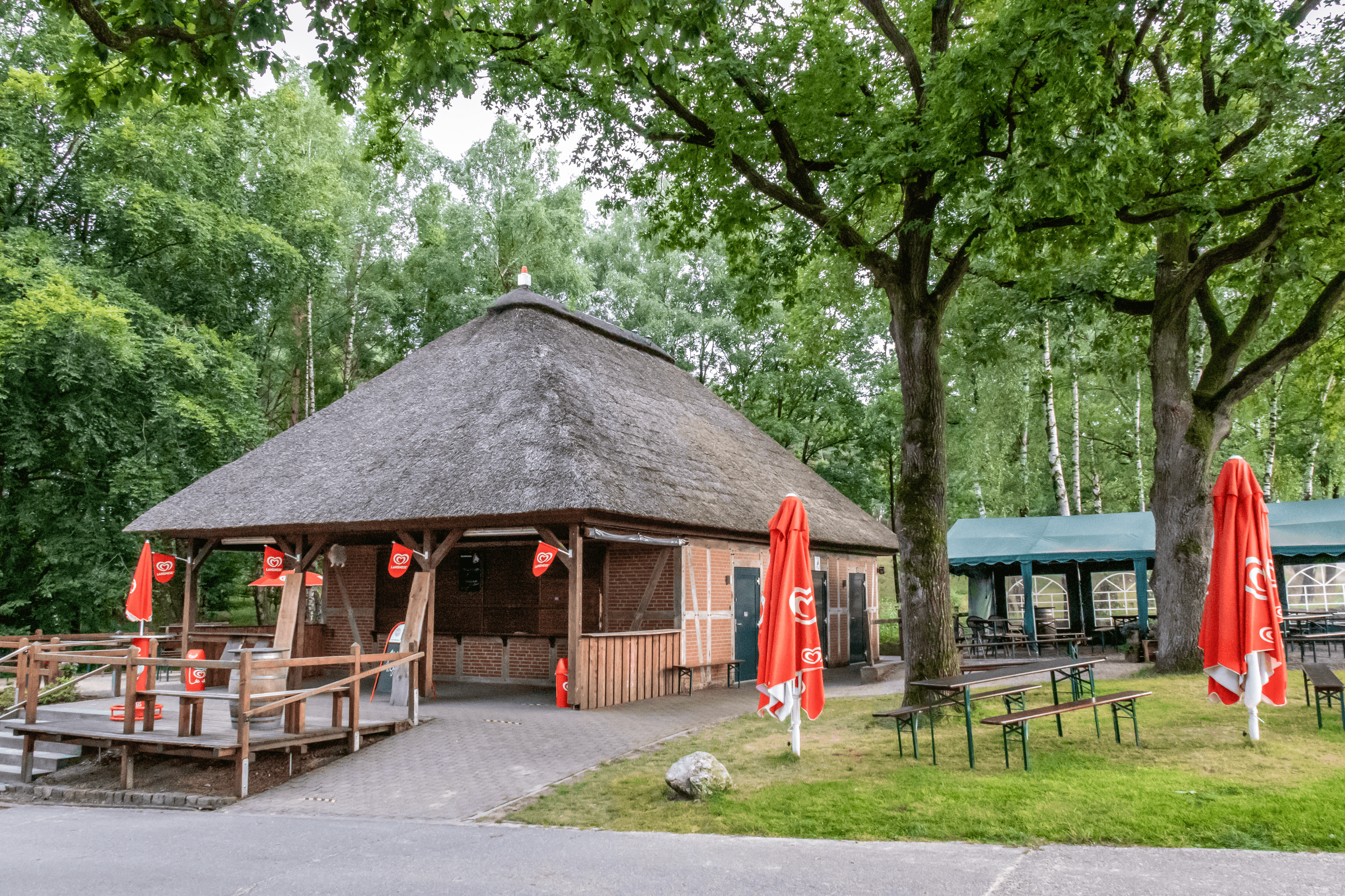 Kutschenabfahrtsort Schneverdingen / Höpen Kiosk