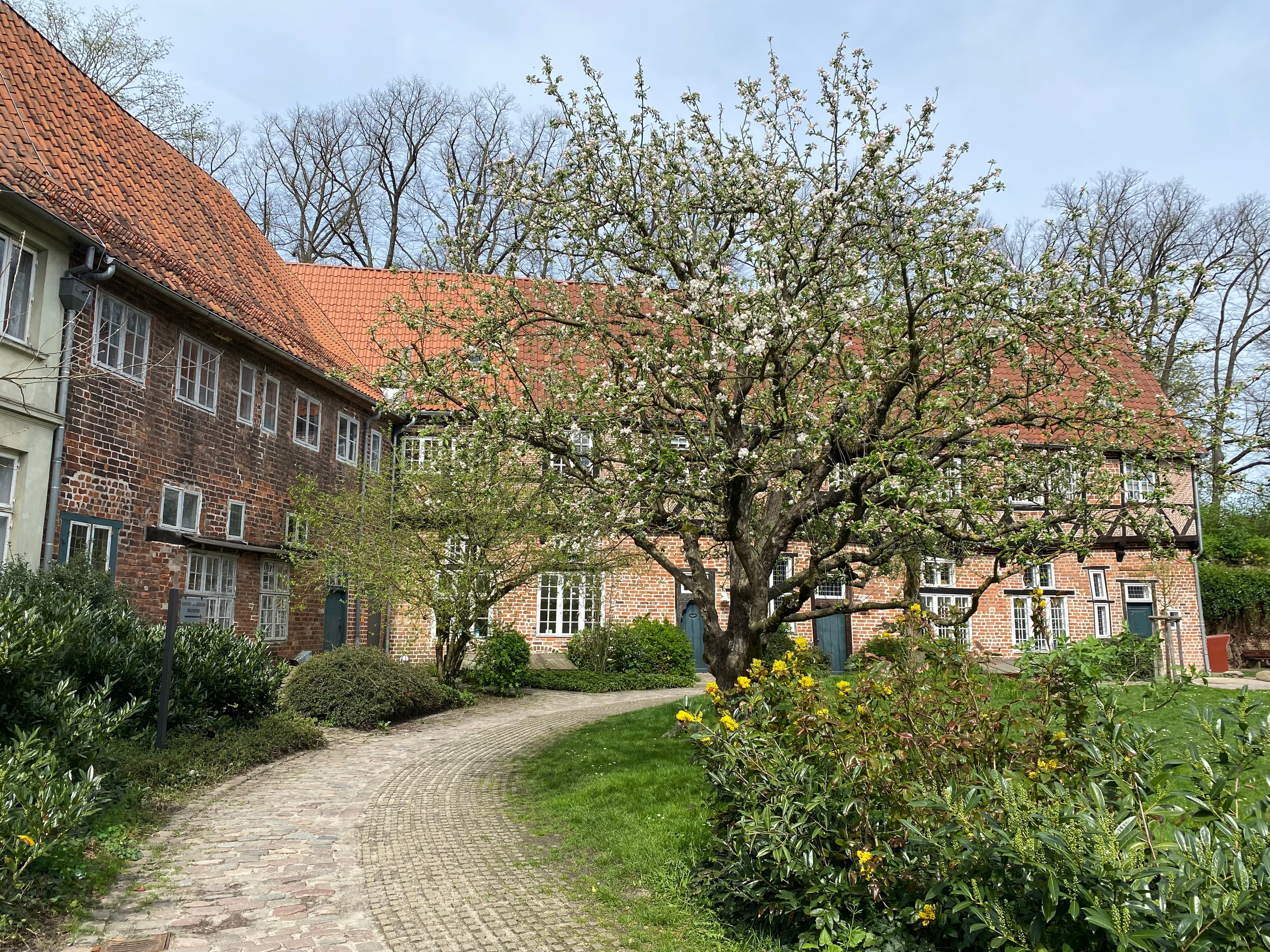 Kinder- und Jugendbücherei Lüneburg Hofeingang