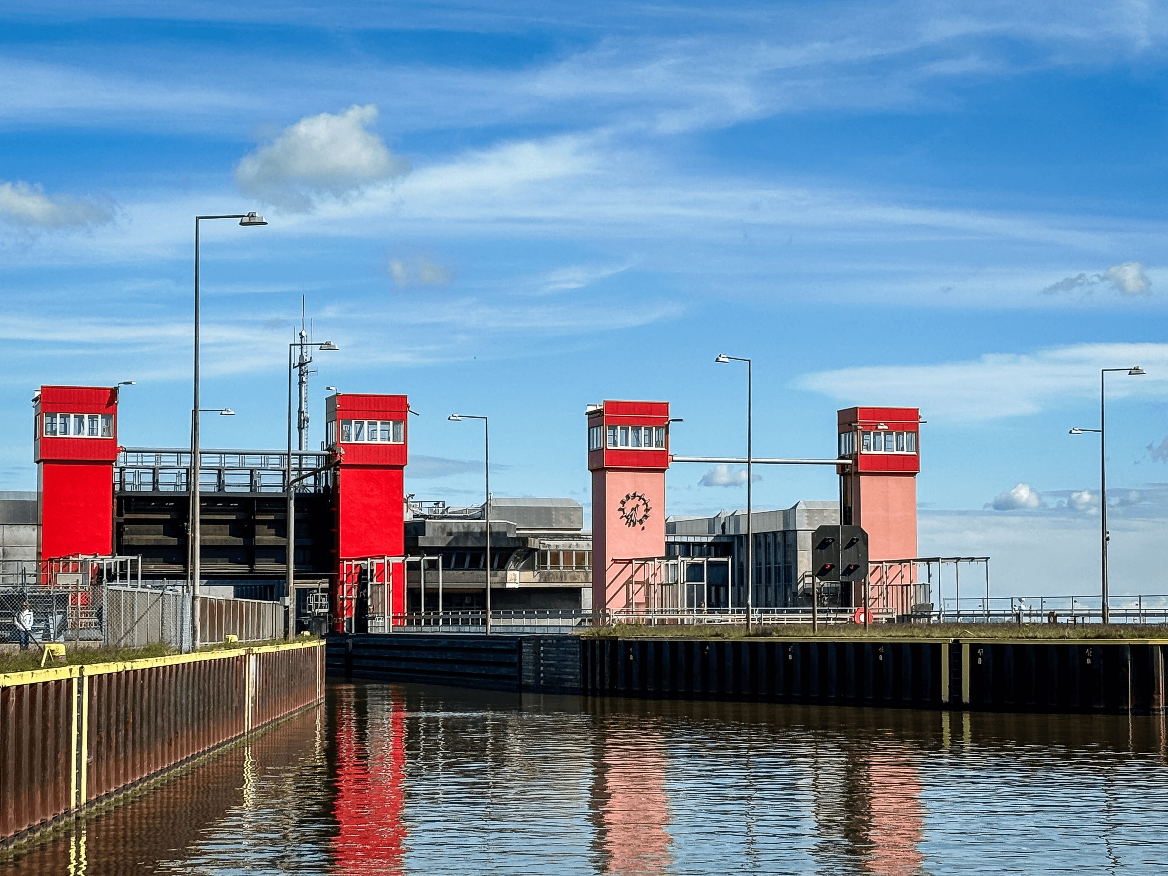 Das ehemals größte Schiffshebewerk der Welt in Scharnebeck bei Lüneburg