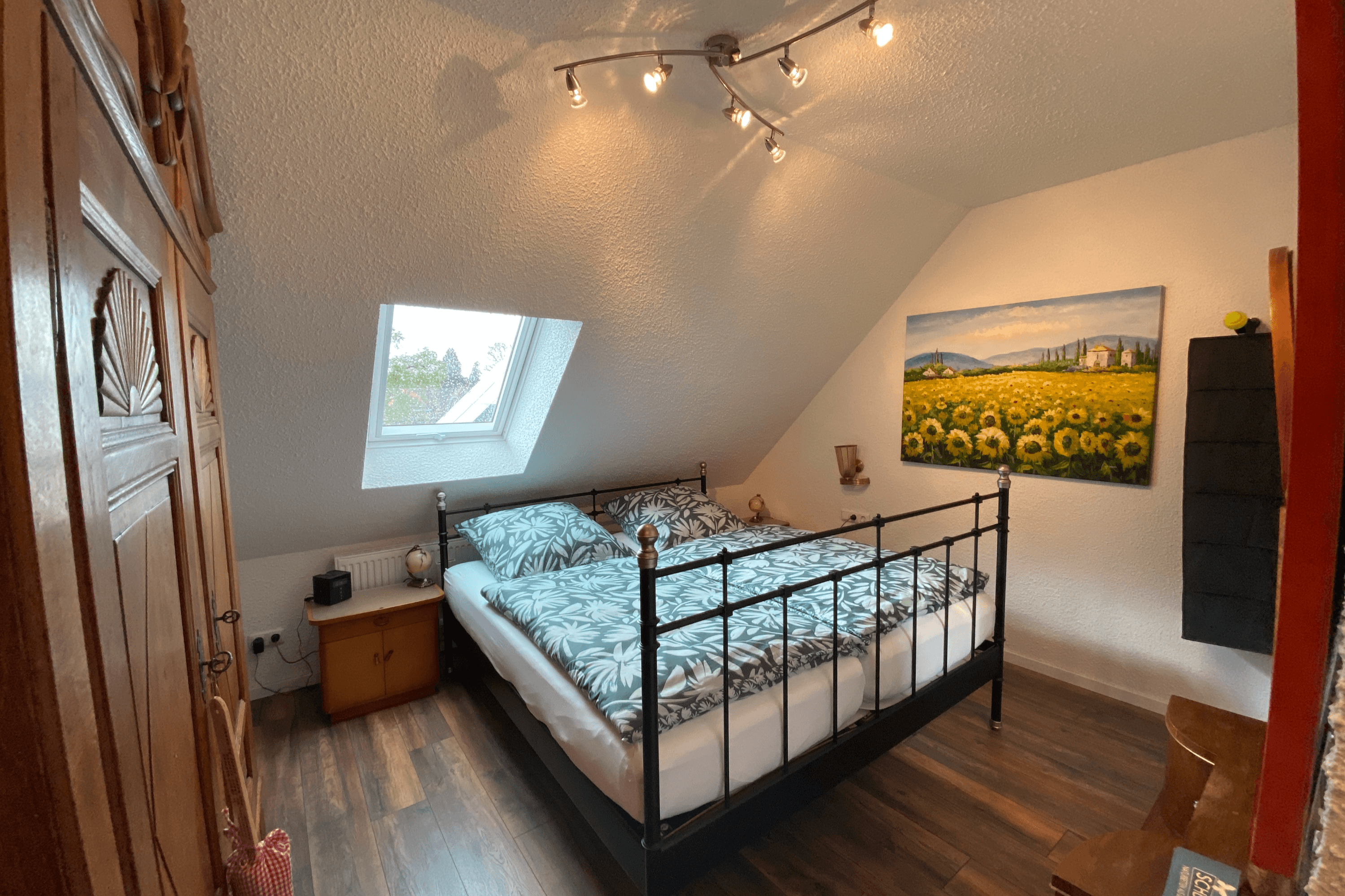 Schlafzimmer Ferienwohnung Müden Örtze