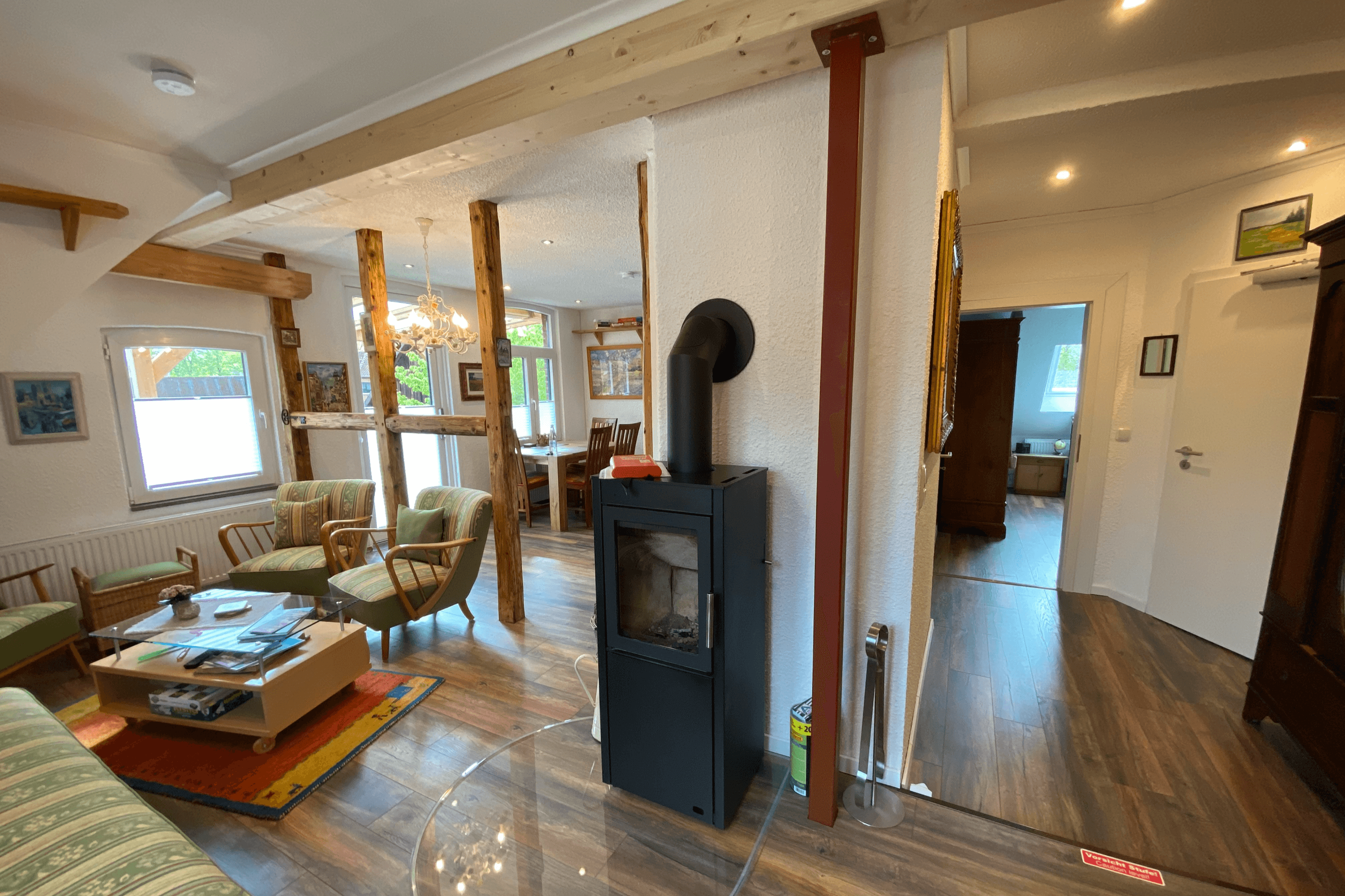 Wohnbereich Ferienwohnung Müden Örtze