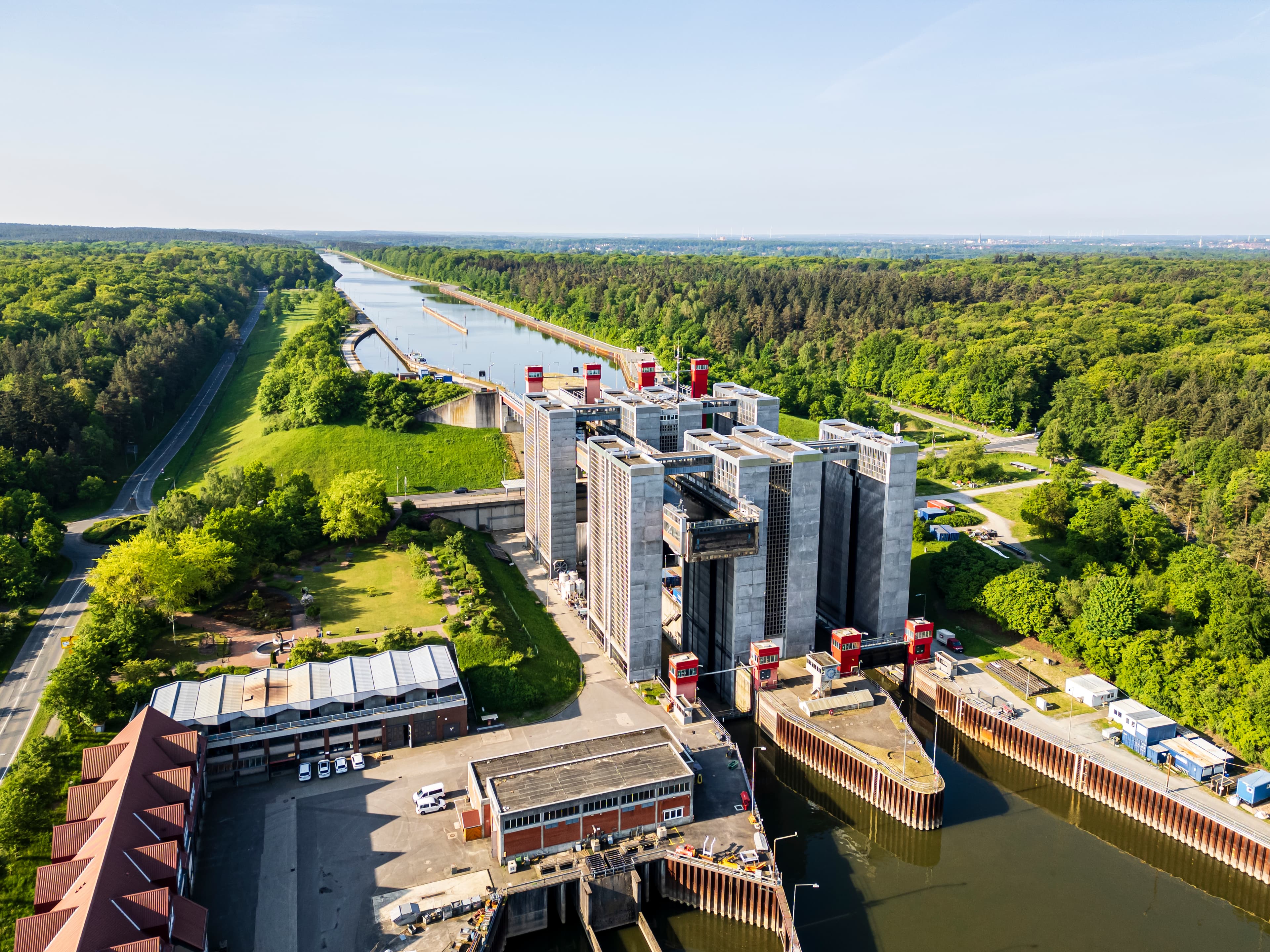 Schiffshebewerk Lüneburg in ScharnebeckLüneburg boat lift in ScharnebeckLüneburg bådlift i ScharnebeckLüneburg bootlift in Scharnebeck