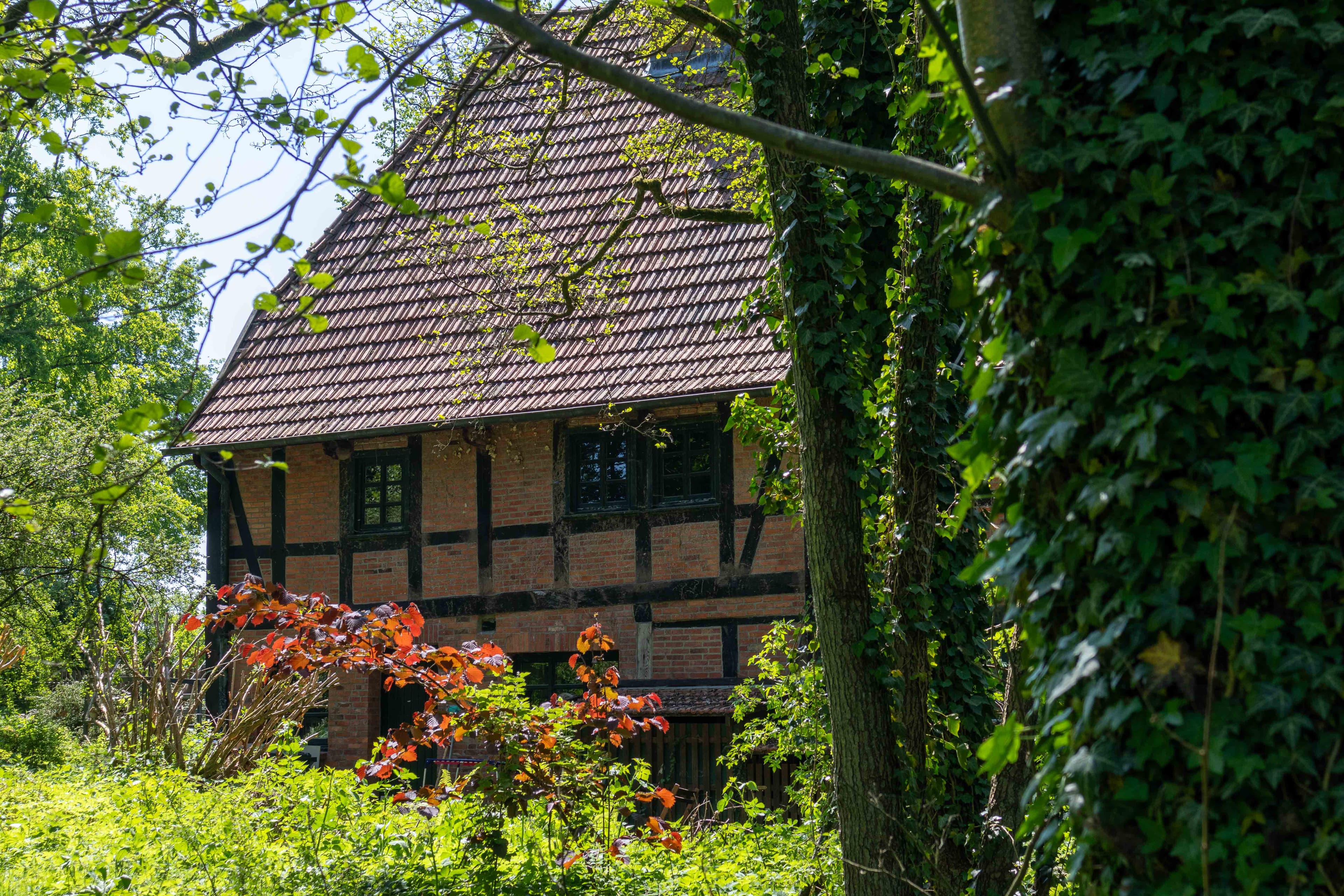 Die Holmer Mühle bei Buchholz in der Nordheide