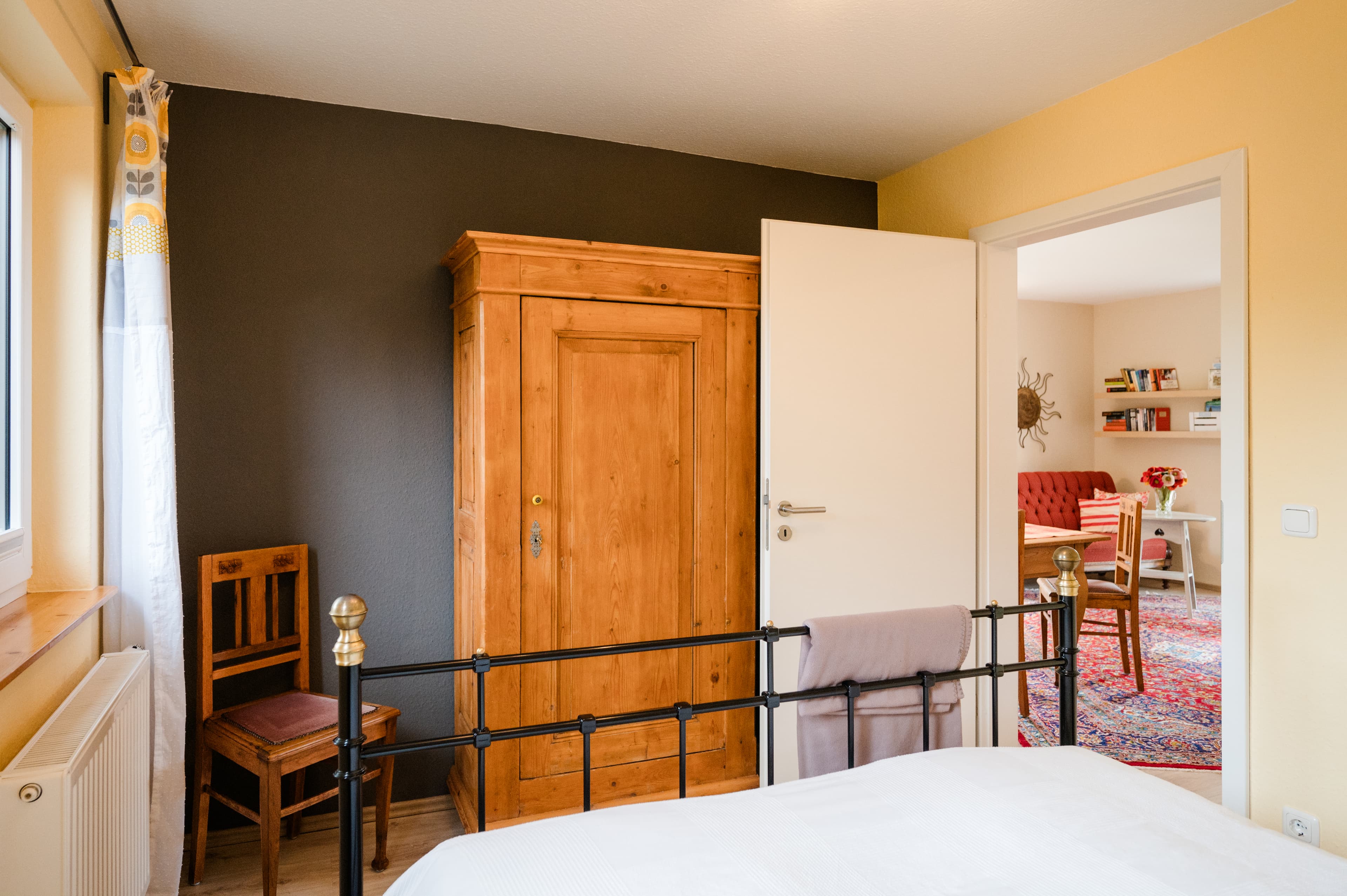 Schlafzimmer im Ferienhaus Kühling in Hermannsburg