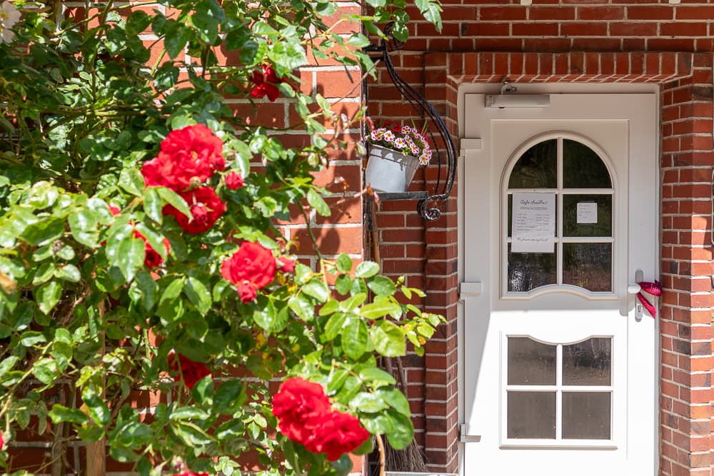 Hinweisschild Pension Auetal in Döhle bei Egestorf