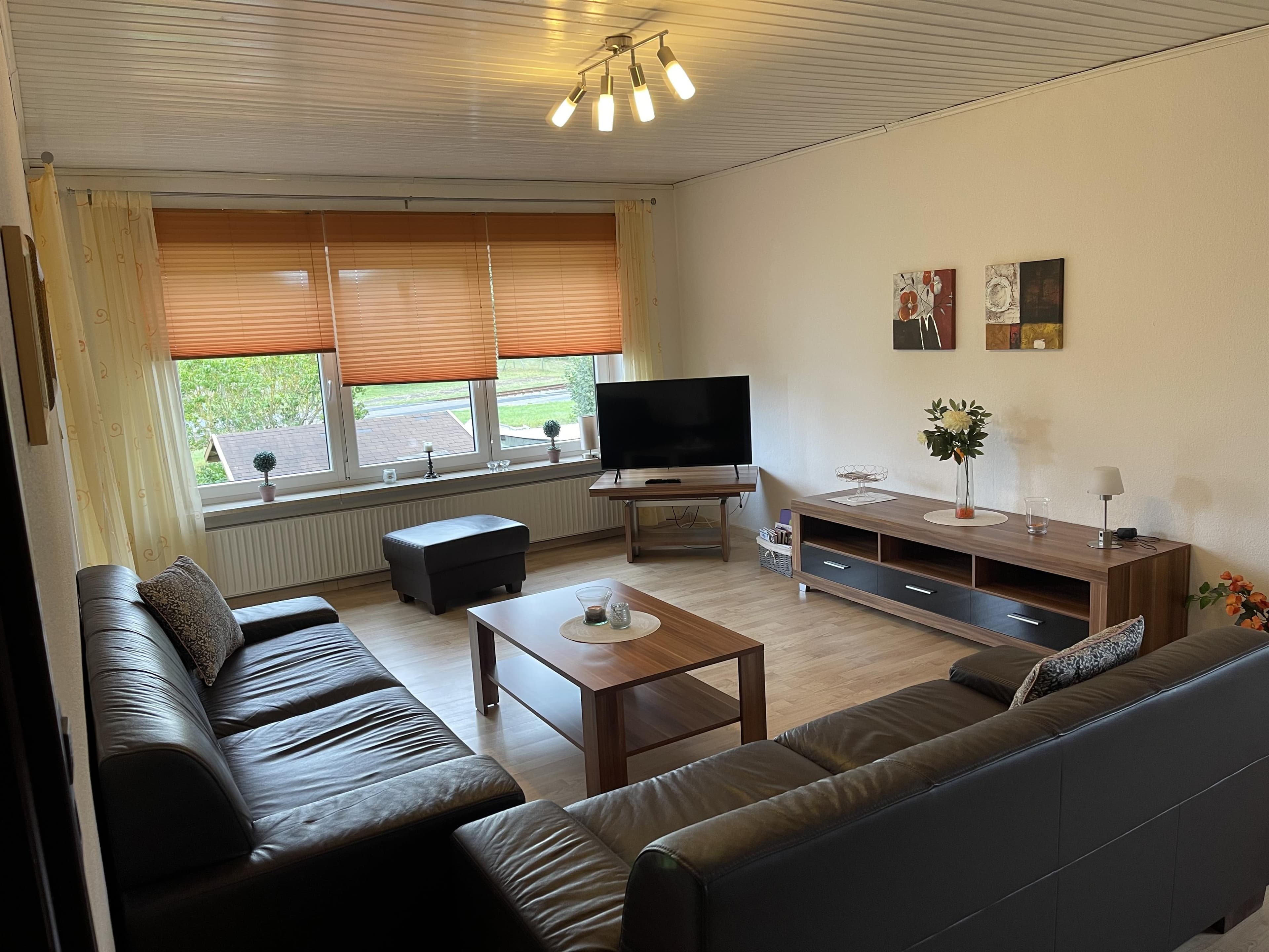 Ferienwohnung Regina Munster Wohnzimmer