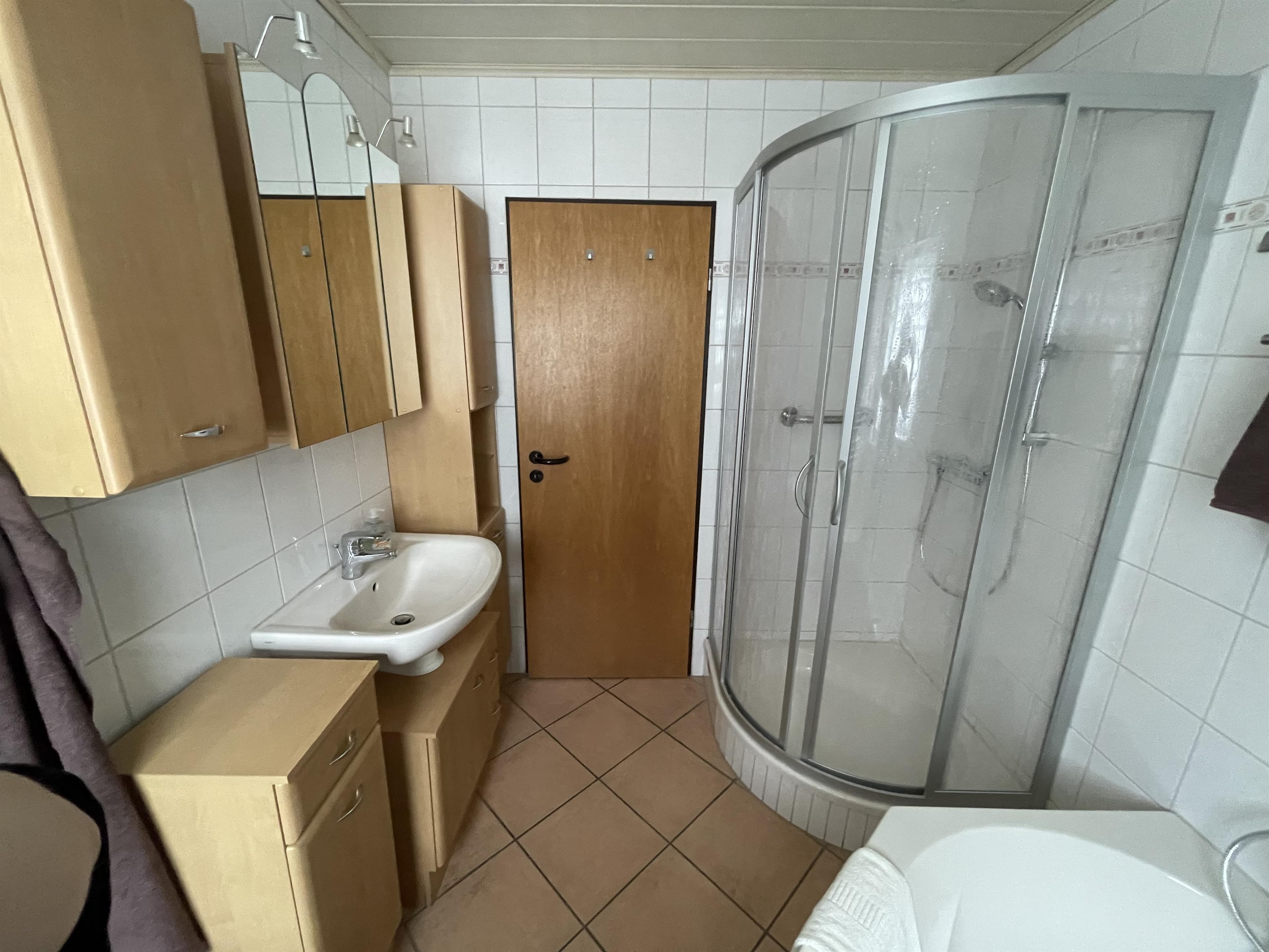 Ferienwohnung Regina Munster Badezimmer