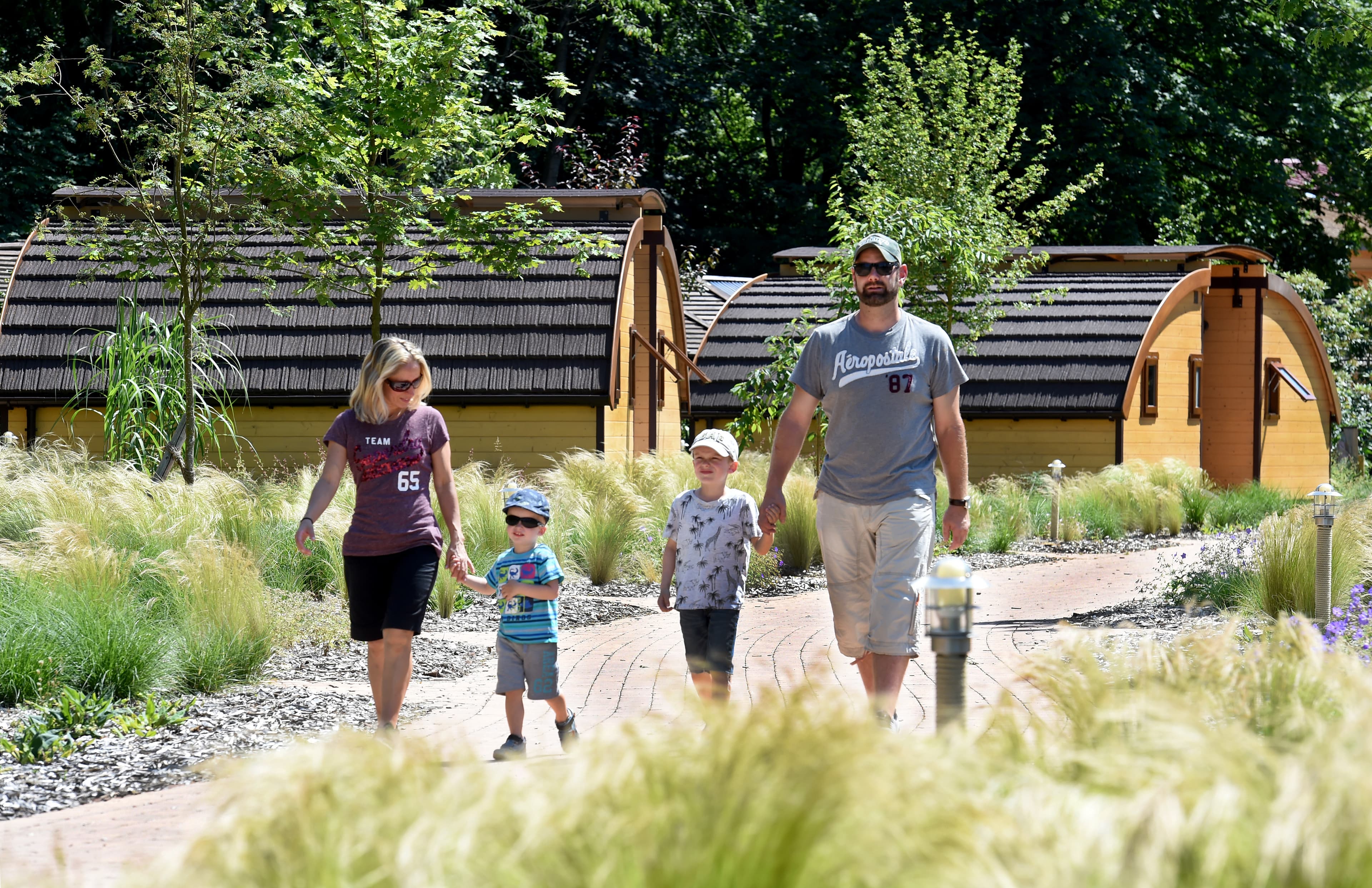 Dschungel-Lodges im Serengeti-Park Hodenhagen