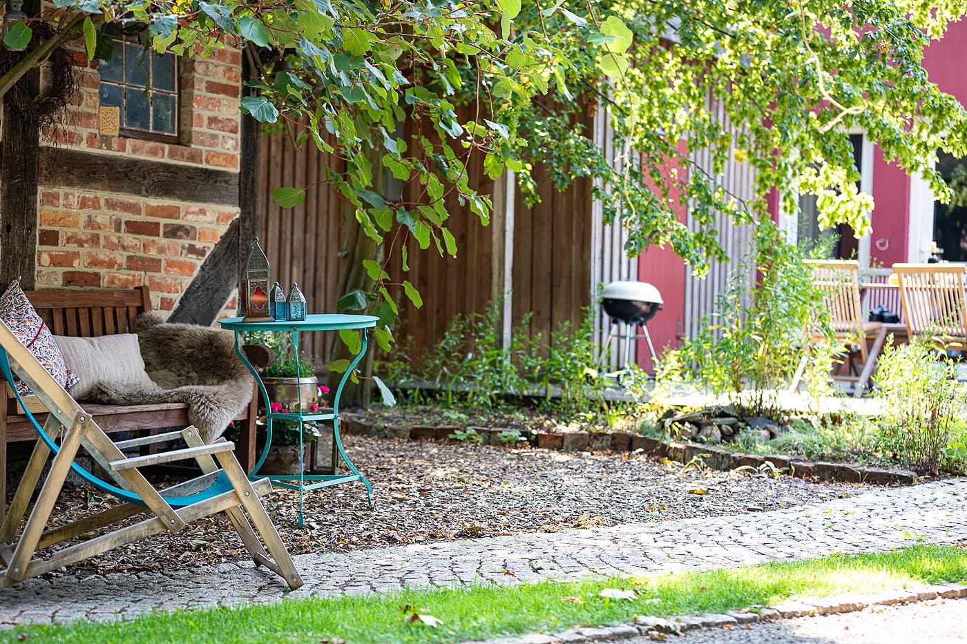Außenansicht Ferienwohnung Wildblume I