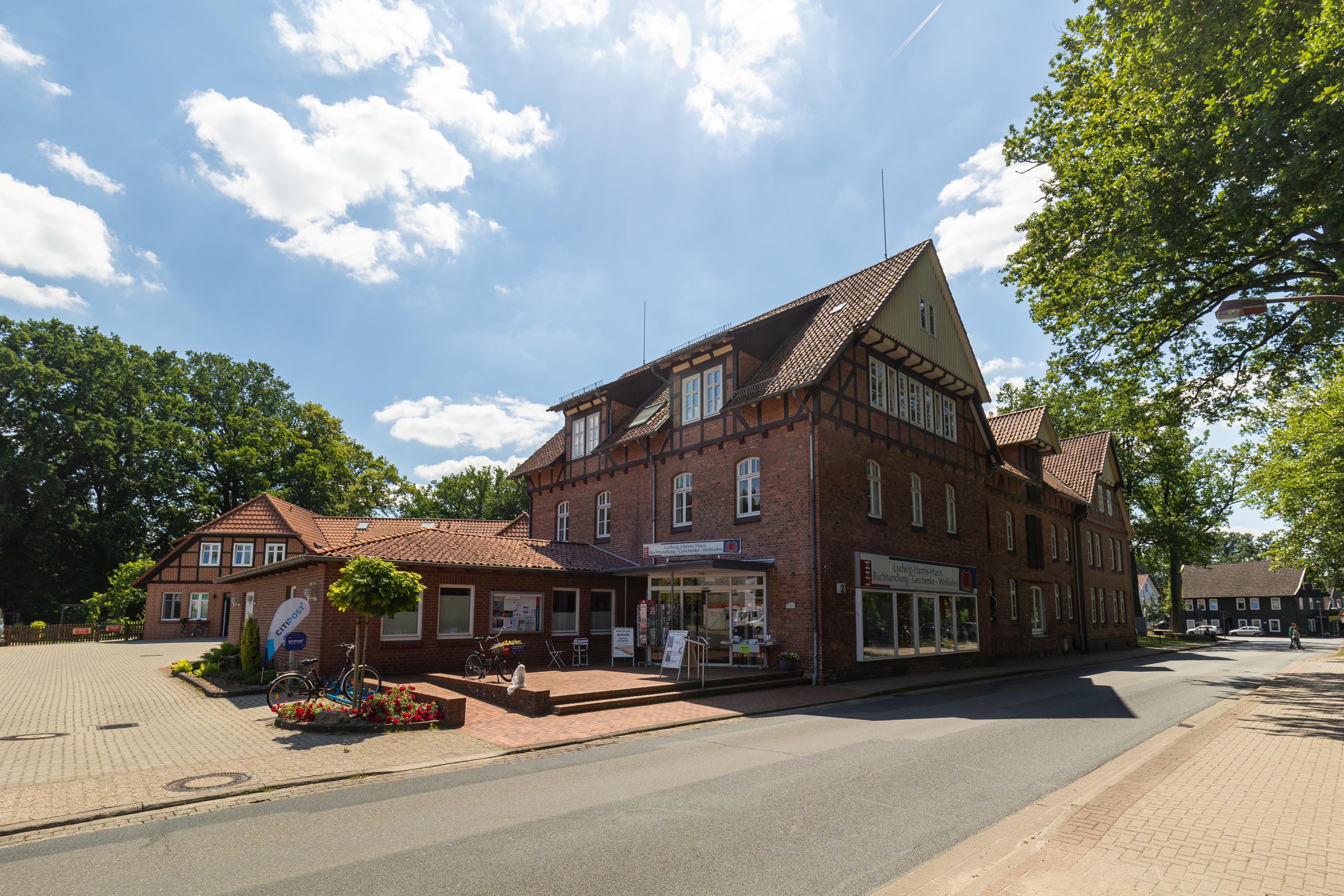 Außenansicht Ludwig-Harms-Haus Hotel & Restaurant Hermannsburg