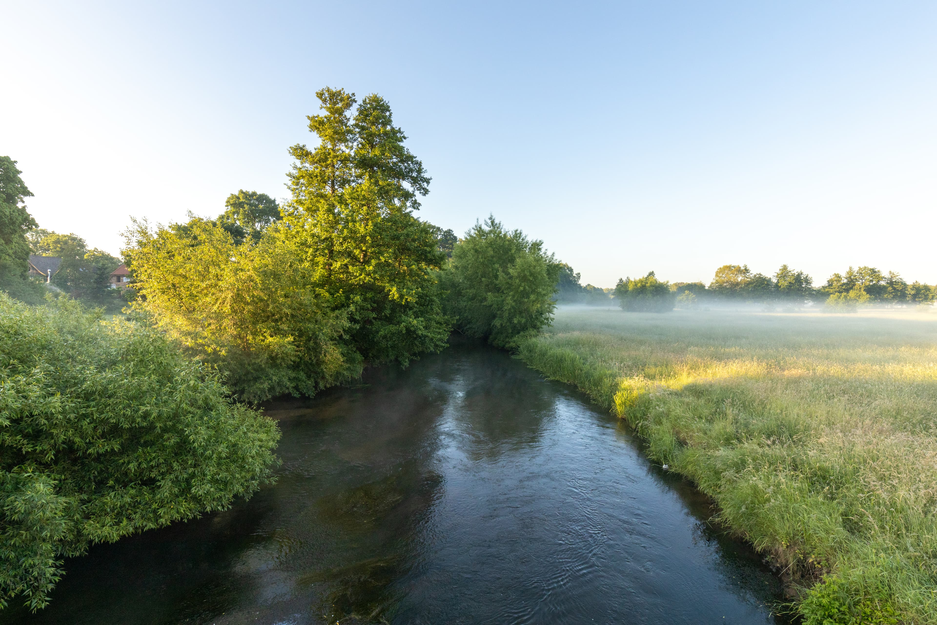 Die Örtze Örtzepark Hermannsburg