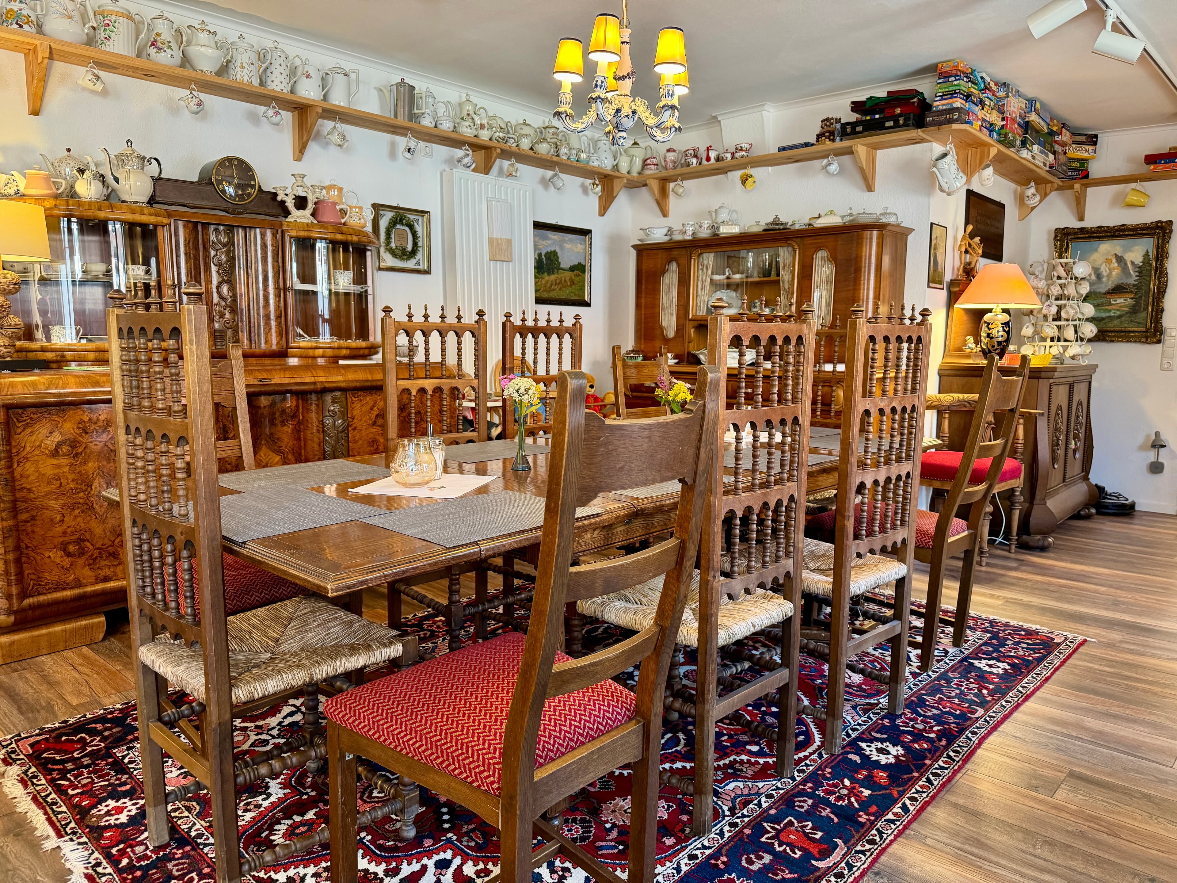 Besonderes Ambiente im Antikcafe Müden Örtze