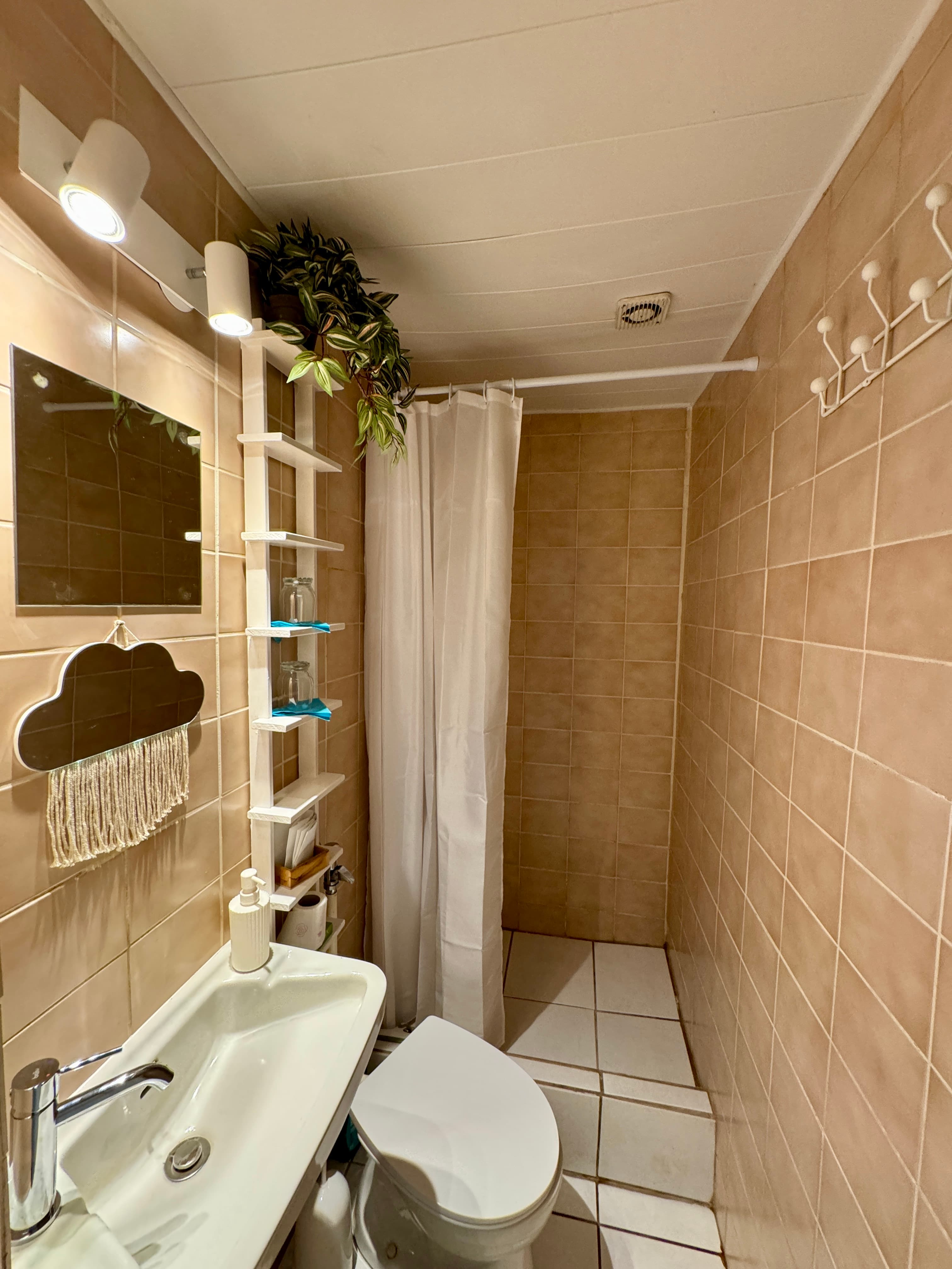 Badezimmer Ferienwohnung Lachte Haus