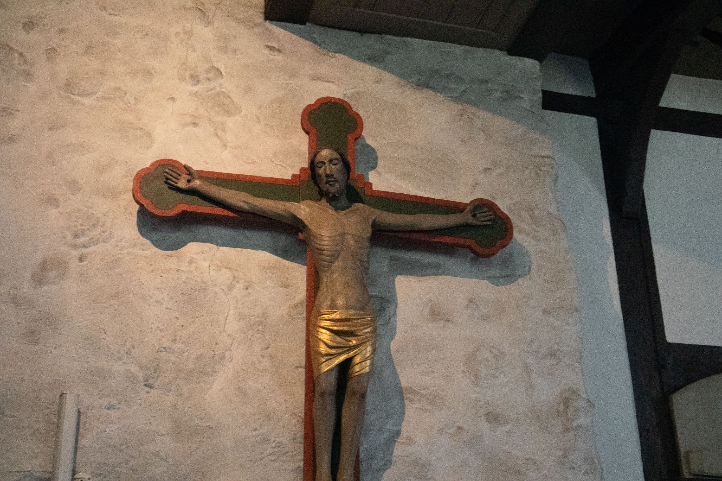 St. Magdalenen Kirche in Undeloh Jesus am Kreuz