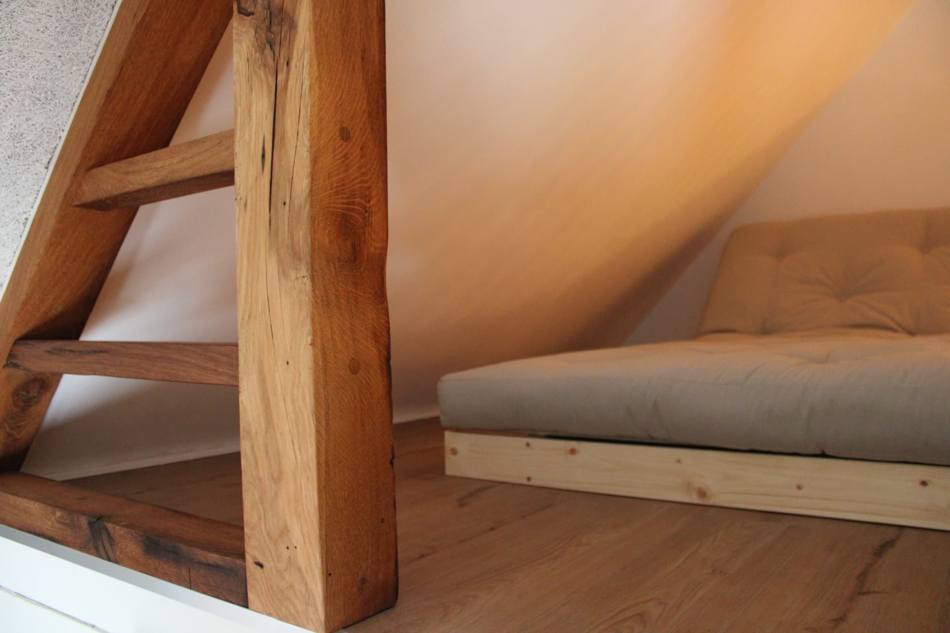 Schlafboden in der Ferienwohnung Meta`s Hof Lachendorf