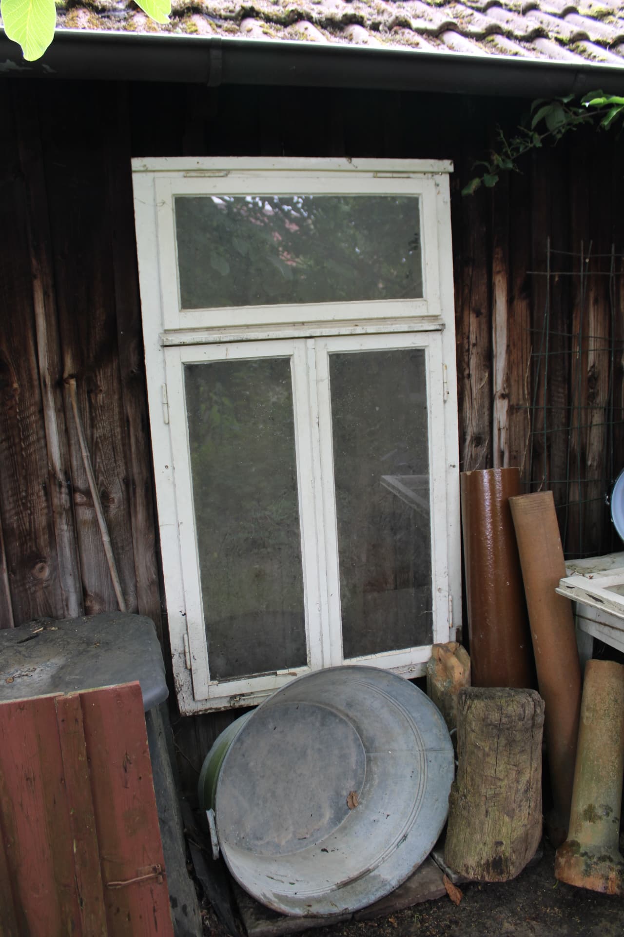 Garten hinter der Ferienwohnung Meta`s Hof Lachendorf