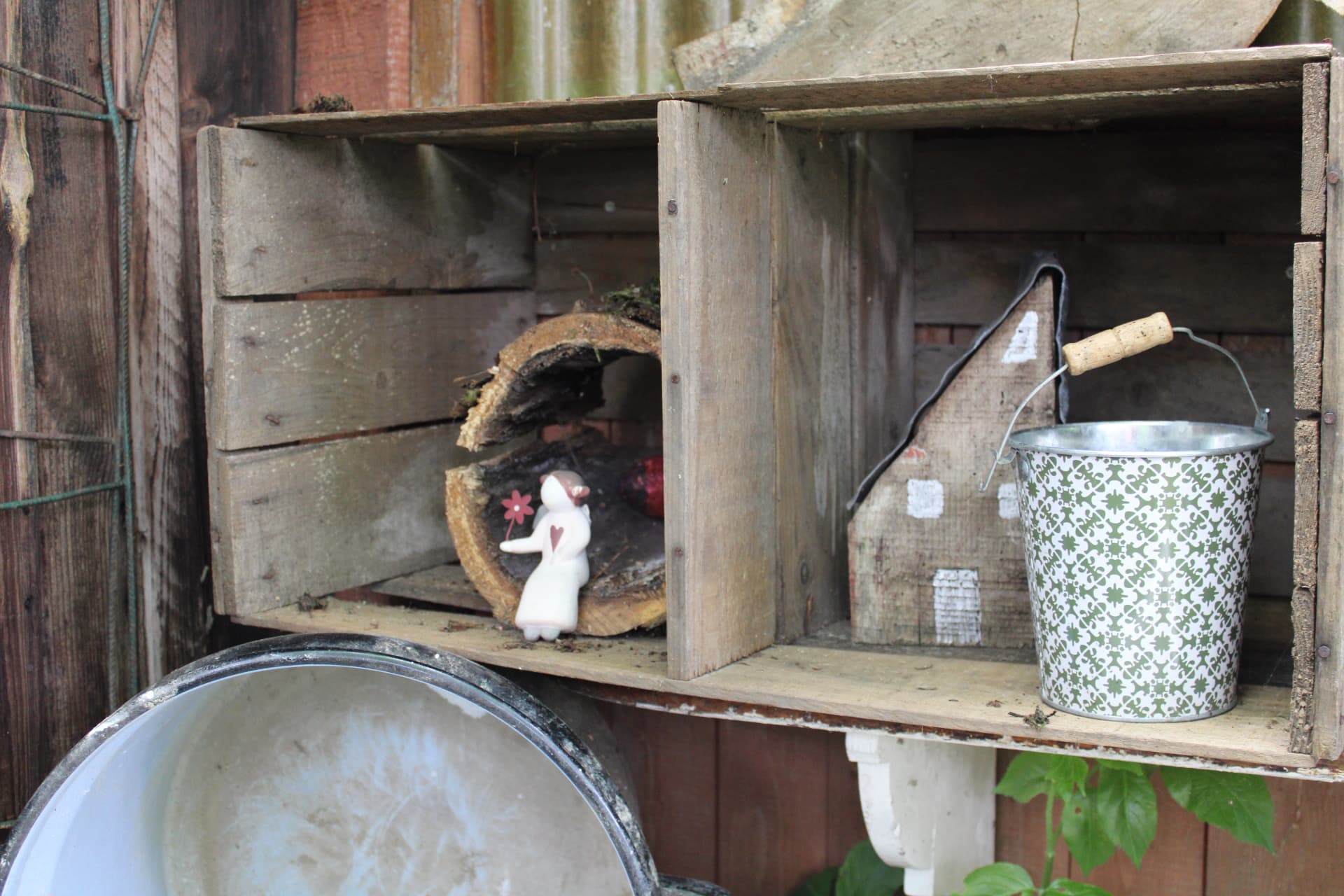 Gartenbereich der Ferienwohnung Meta`s Hof Lachendorf