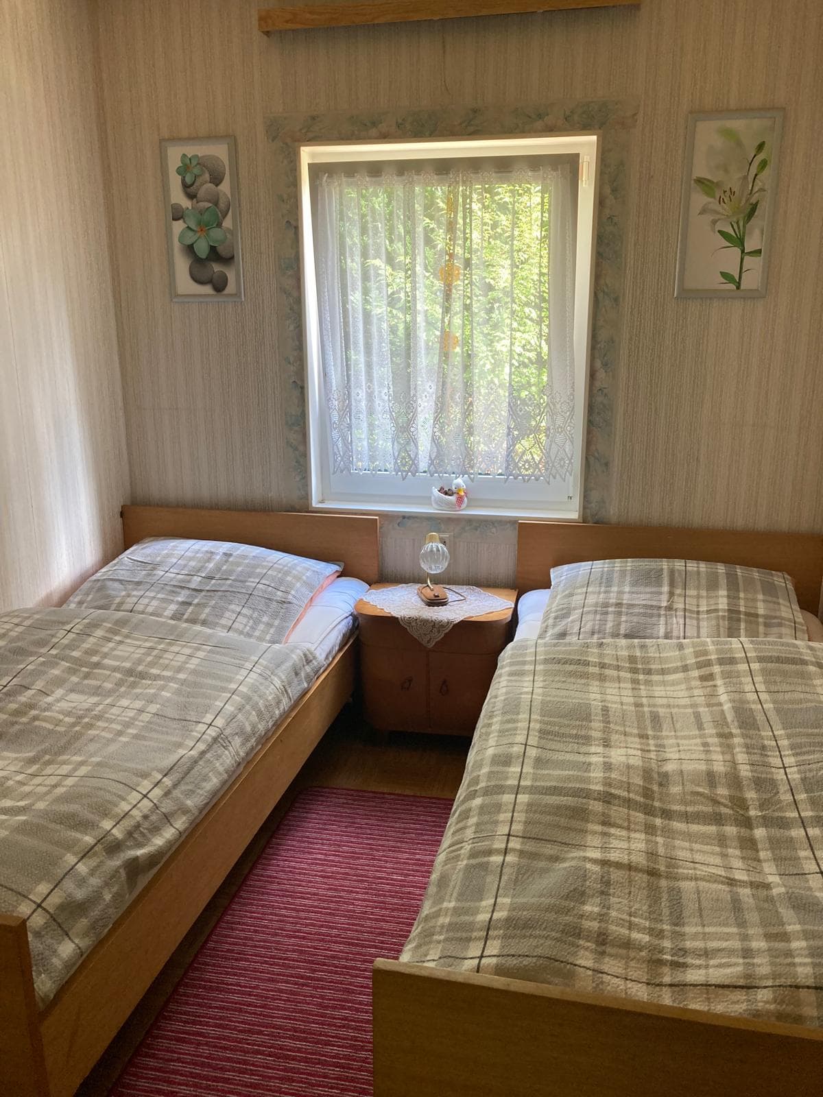 Doppelzimmer mit Einzelbetten Ferienhaus Klein Winsen Aller