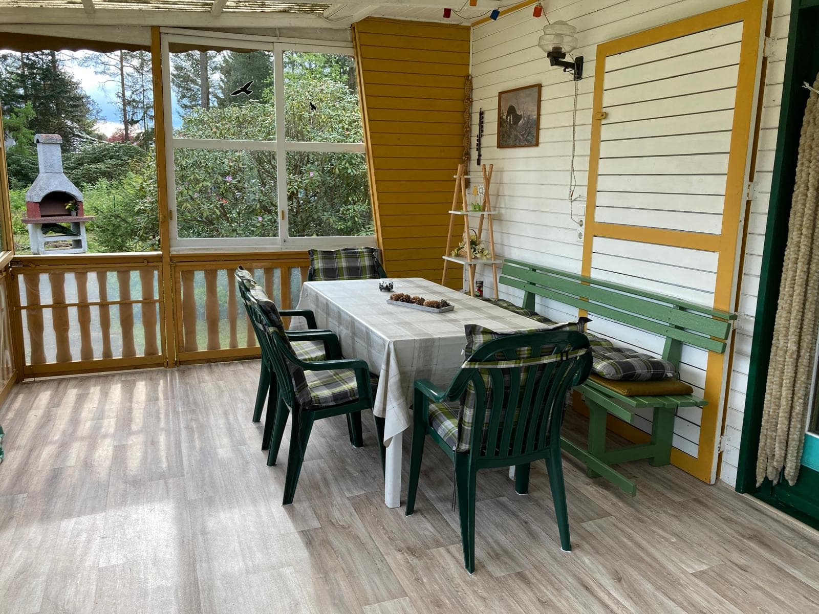 Veranda Ferienhaus Klein Winsen Aller