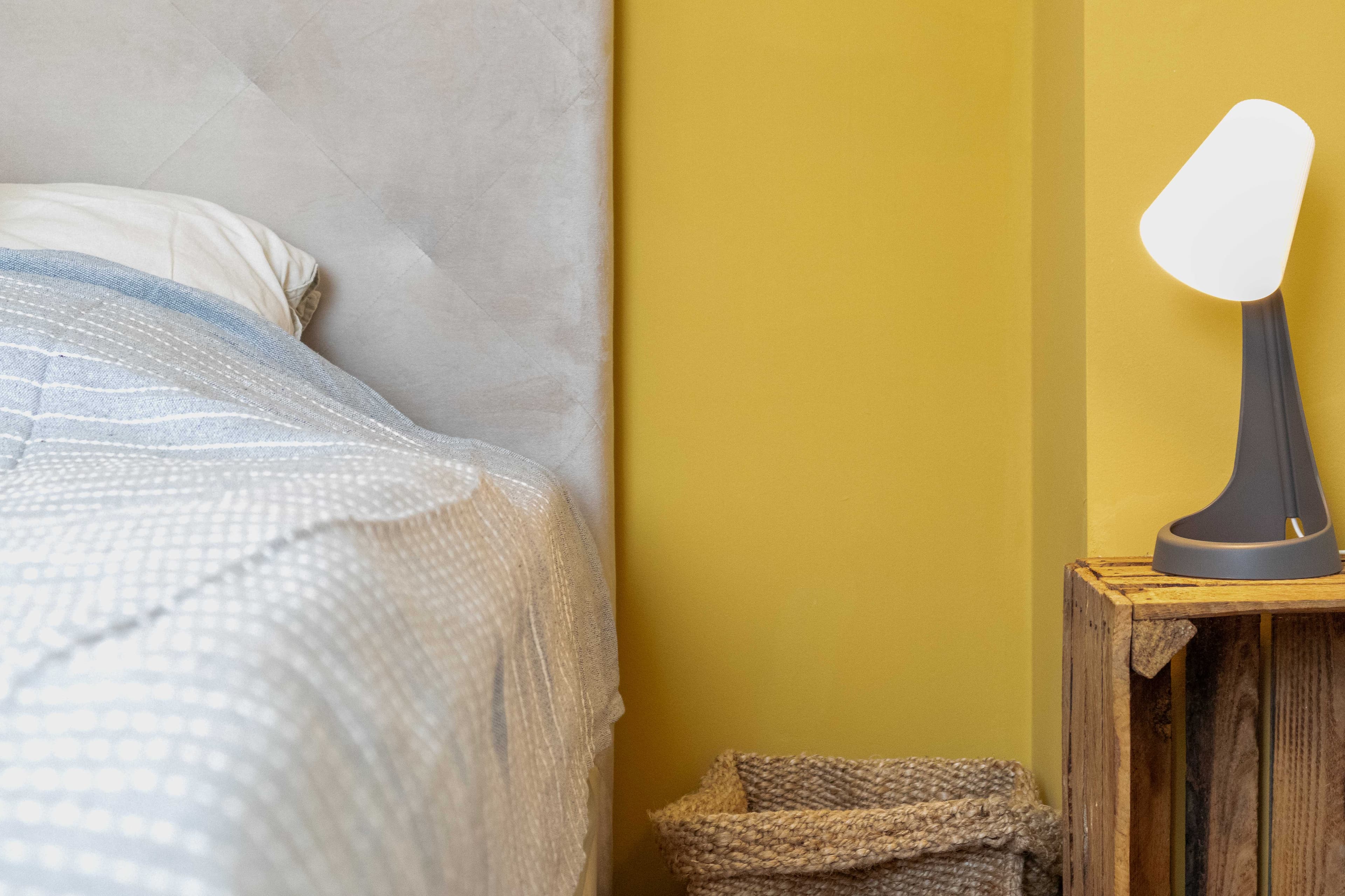 Nachttisch  in der Ferienwohnung Stellah in der Lüneburger Heide