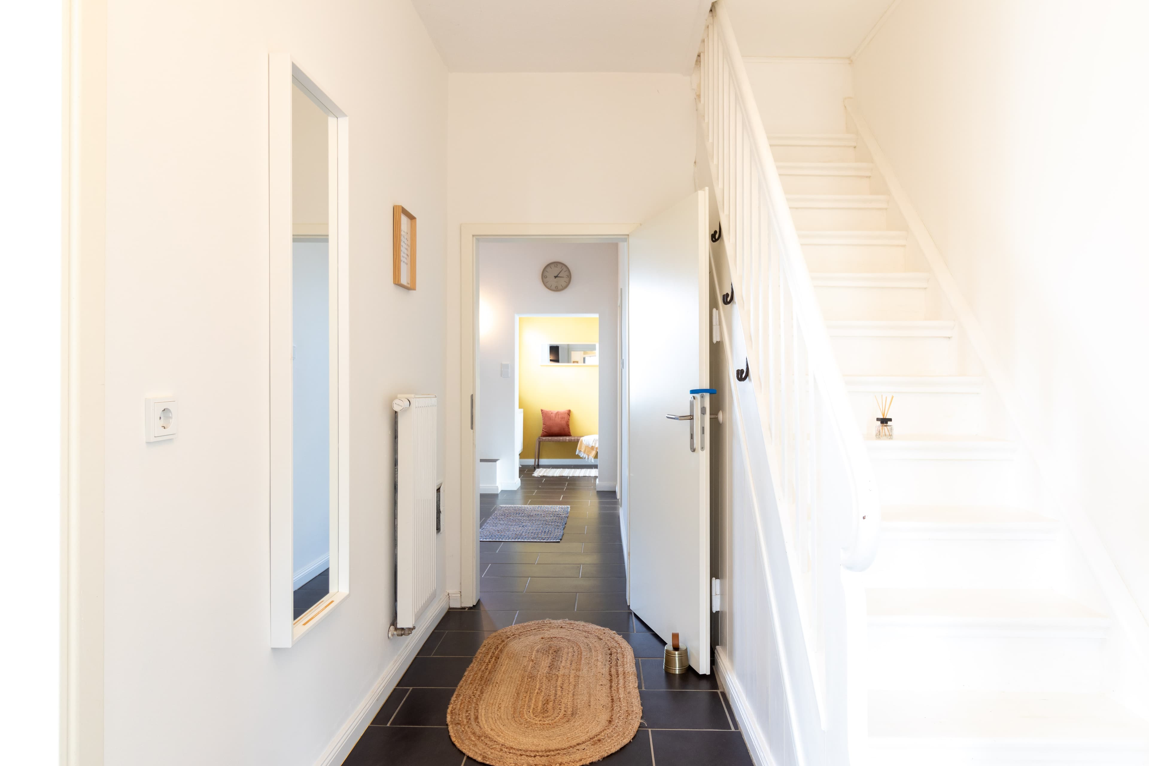 Treppenhaus in der Ferienwohnung Stellah in der Lüneburger Heide