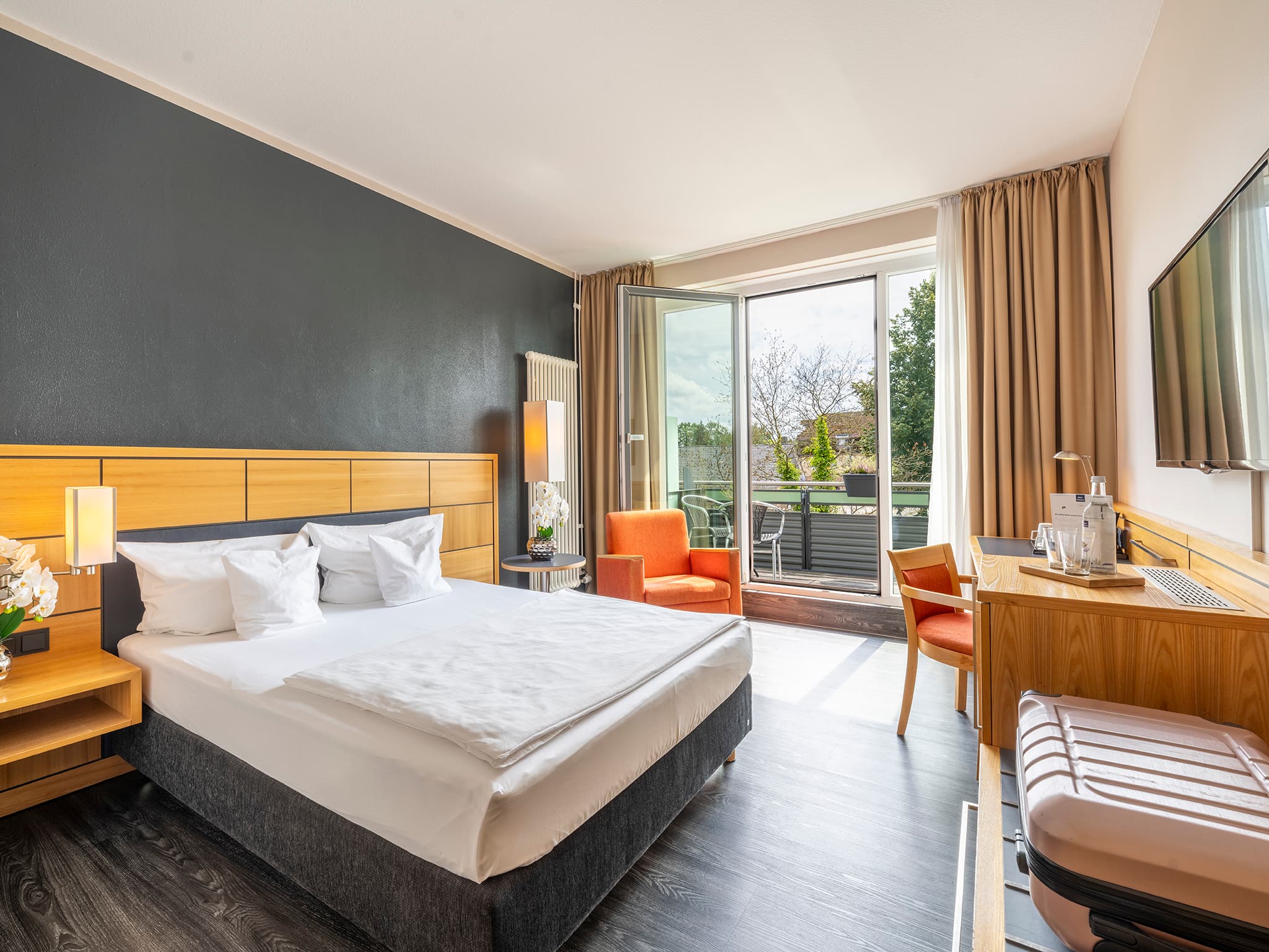 Komfort Einzelzimmer im Plaza INN Heidehof in Hermannsburg