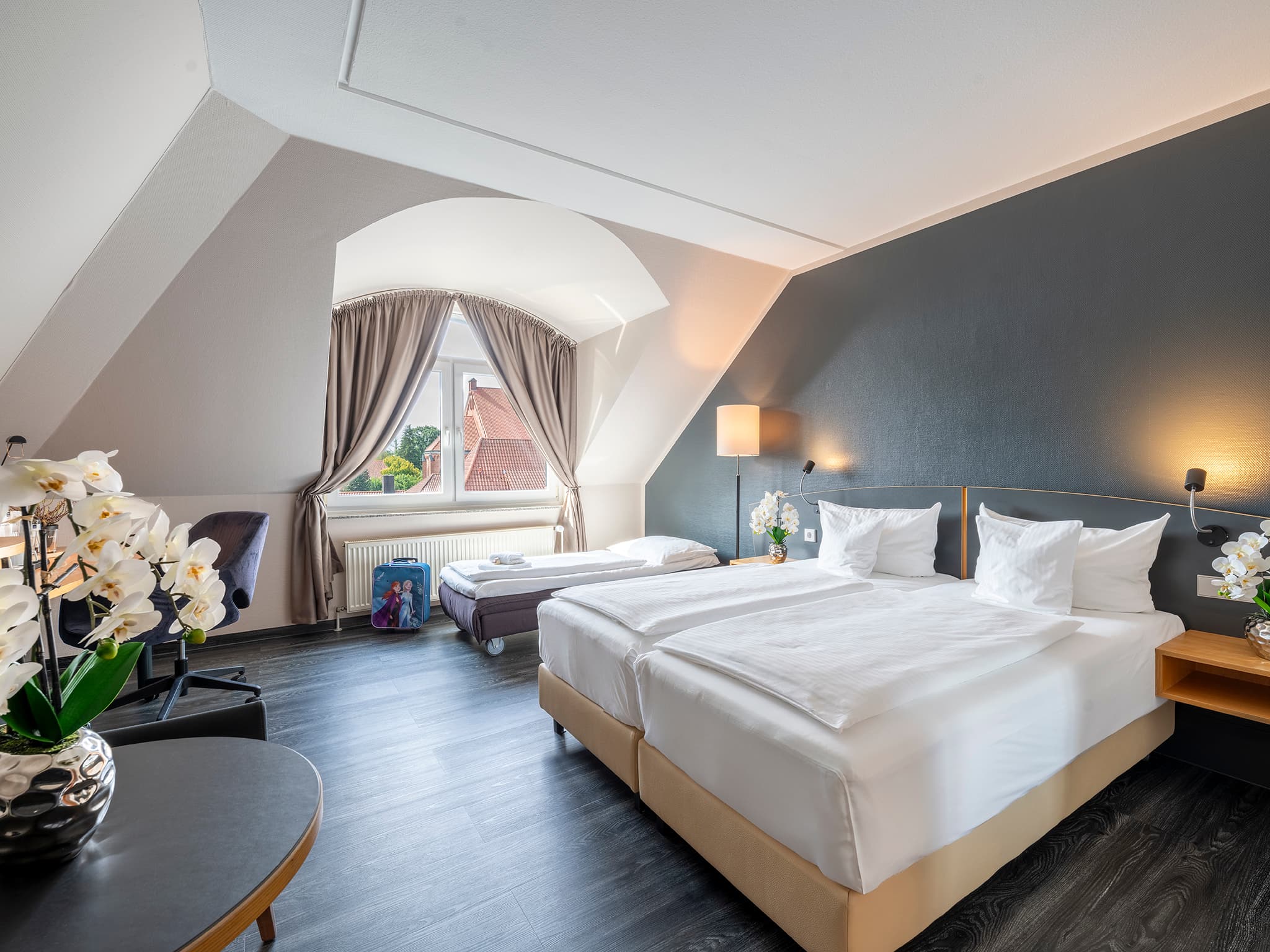 Familienzimmer im Plaza INN Heidehof in Hermannsburg