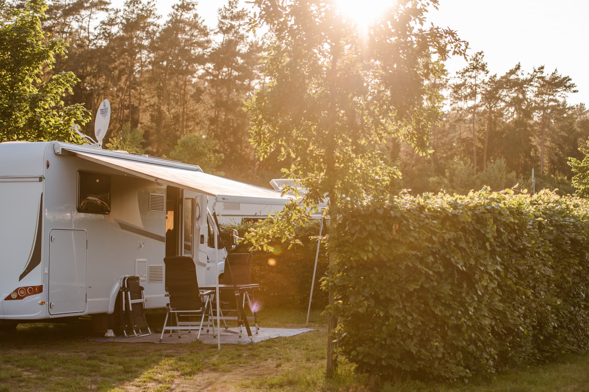 Stellplätze auf dem Campimgpark Südheide