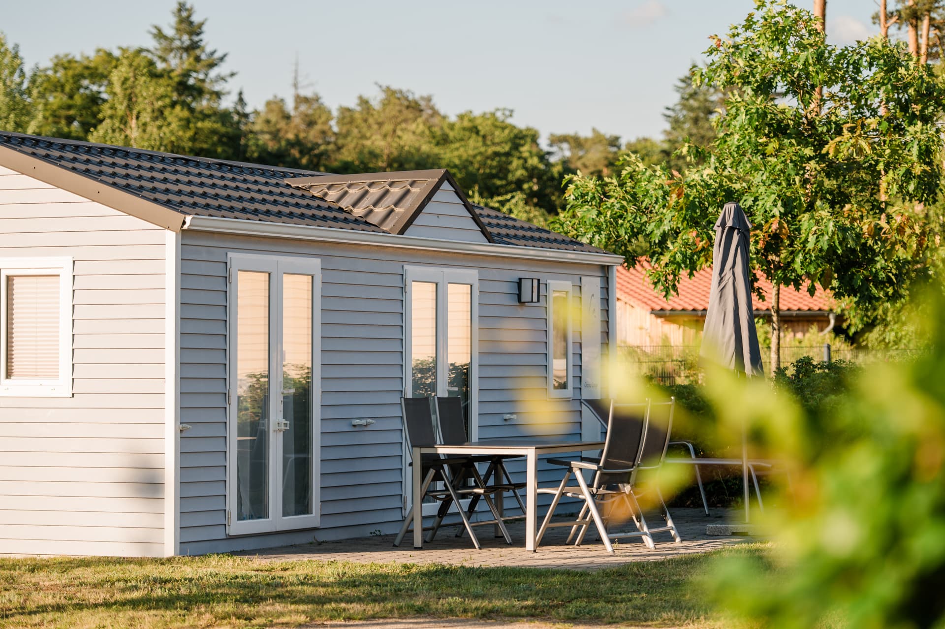 wohnen im campingpark südheide in den häusern
