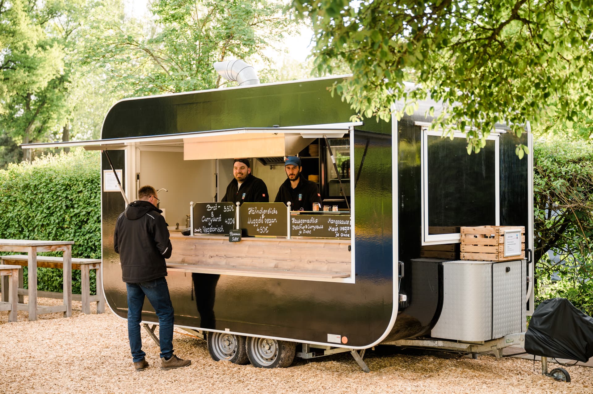 Imbiss auf dem campingplatz campingpark südheide